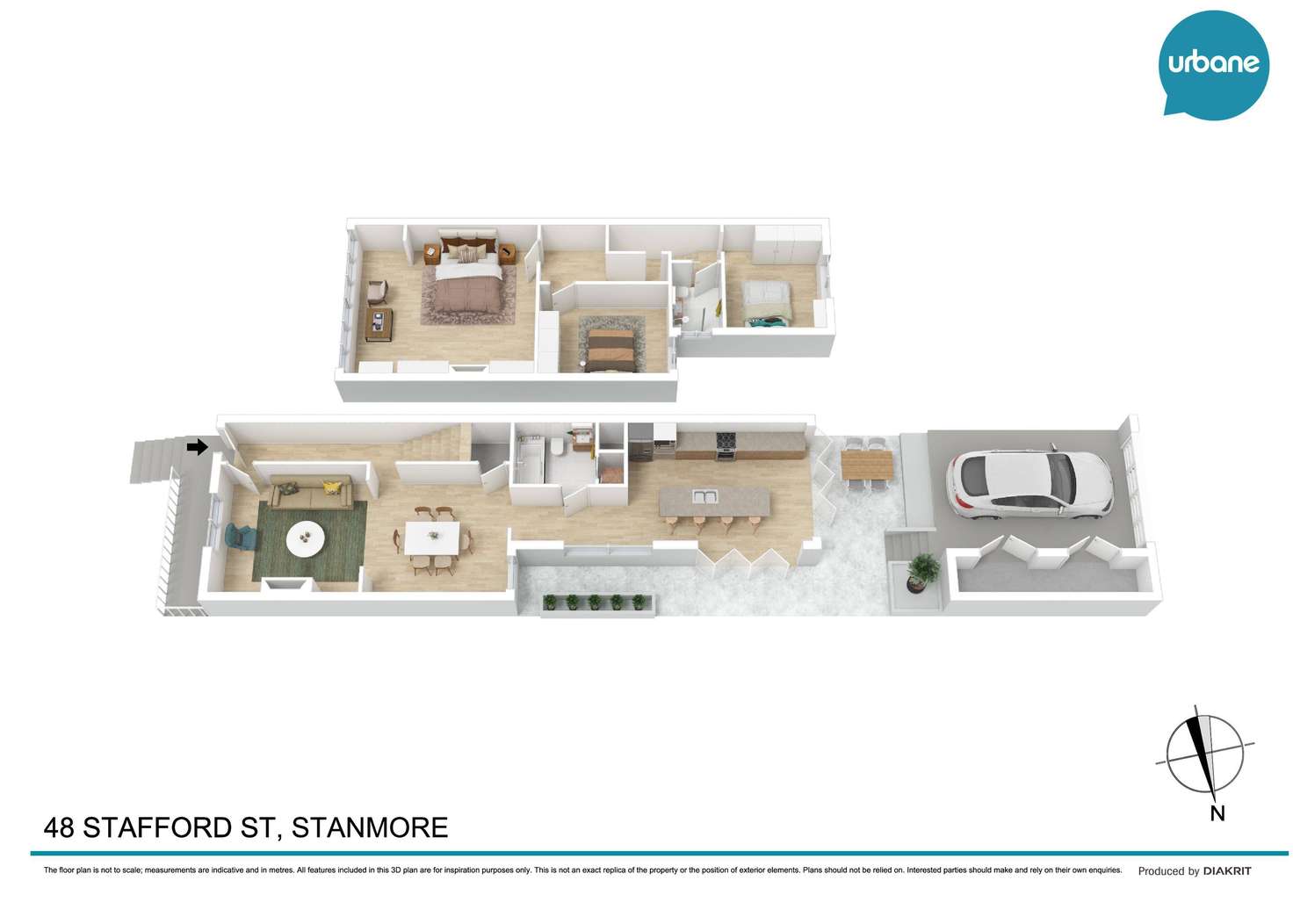 Floorplan of Homely house listing, 48 Stafford Street, Stanmore NSW 2048