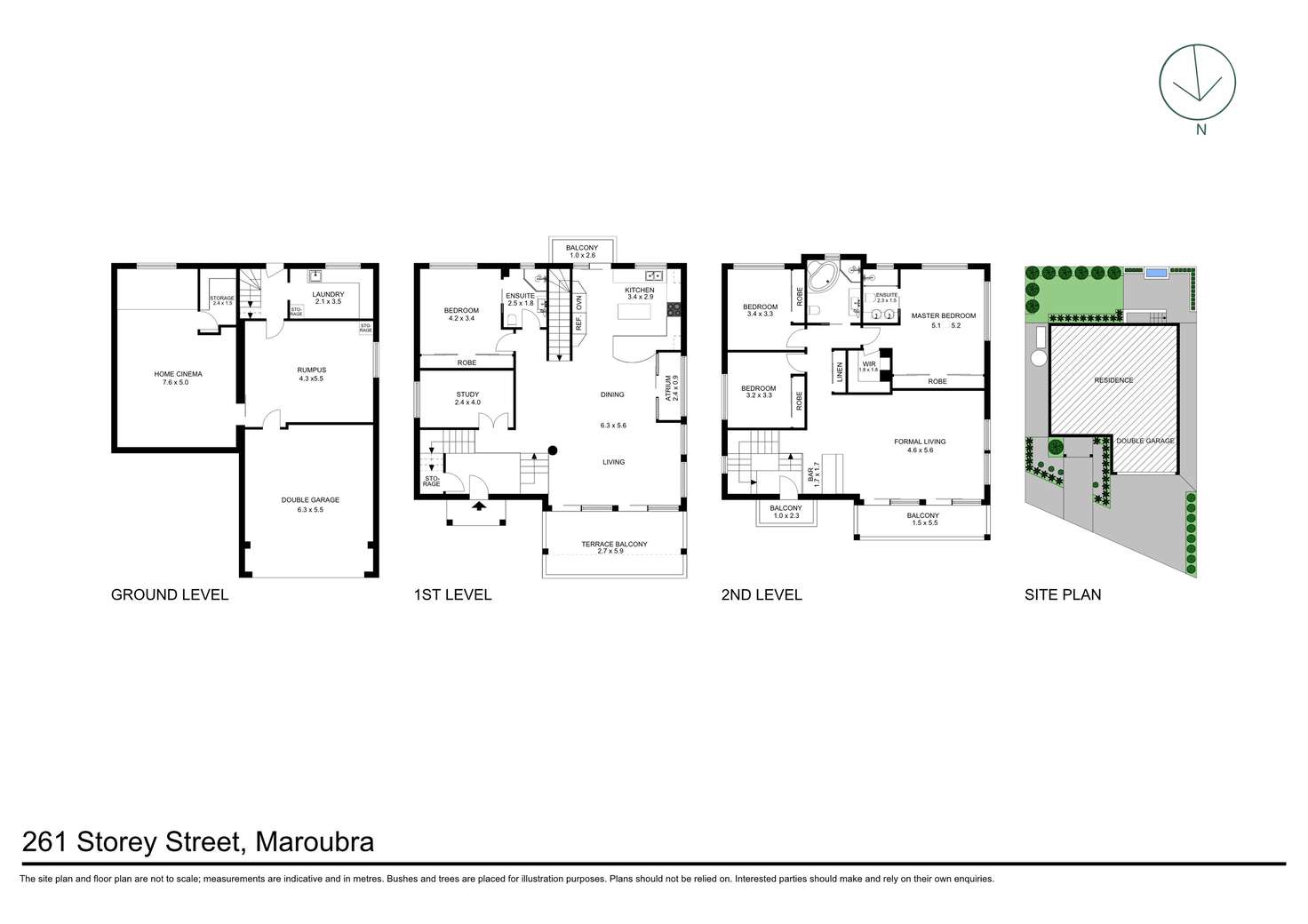 Floorplan of Homely house listing, 261 Storey Street, Maroubra NSW 2035