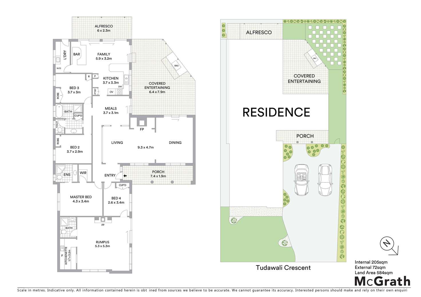 Floorplan of Homely house listing, 54 Tudawali Crescent, Kariong NSW 2250