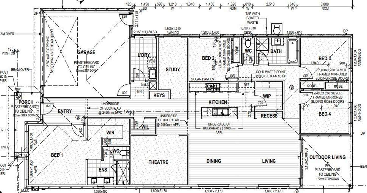 Floorplan of Homely house listing, 78 Restful Way, Rockbank VIC 3335
