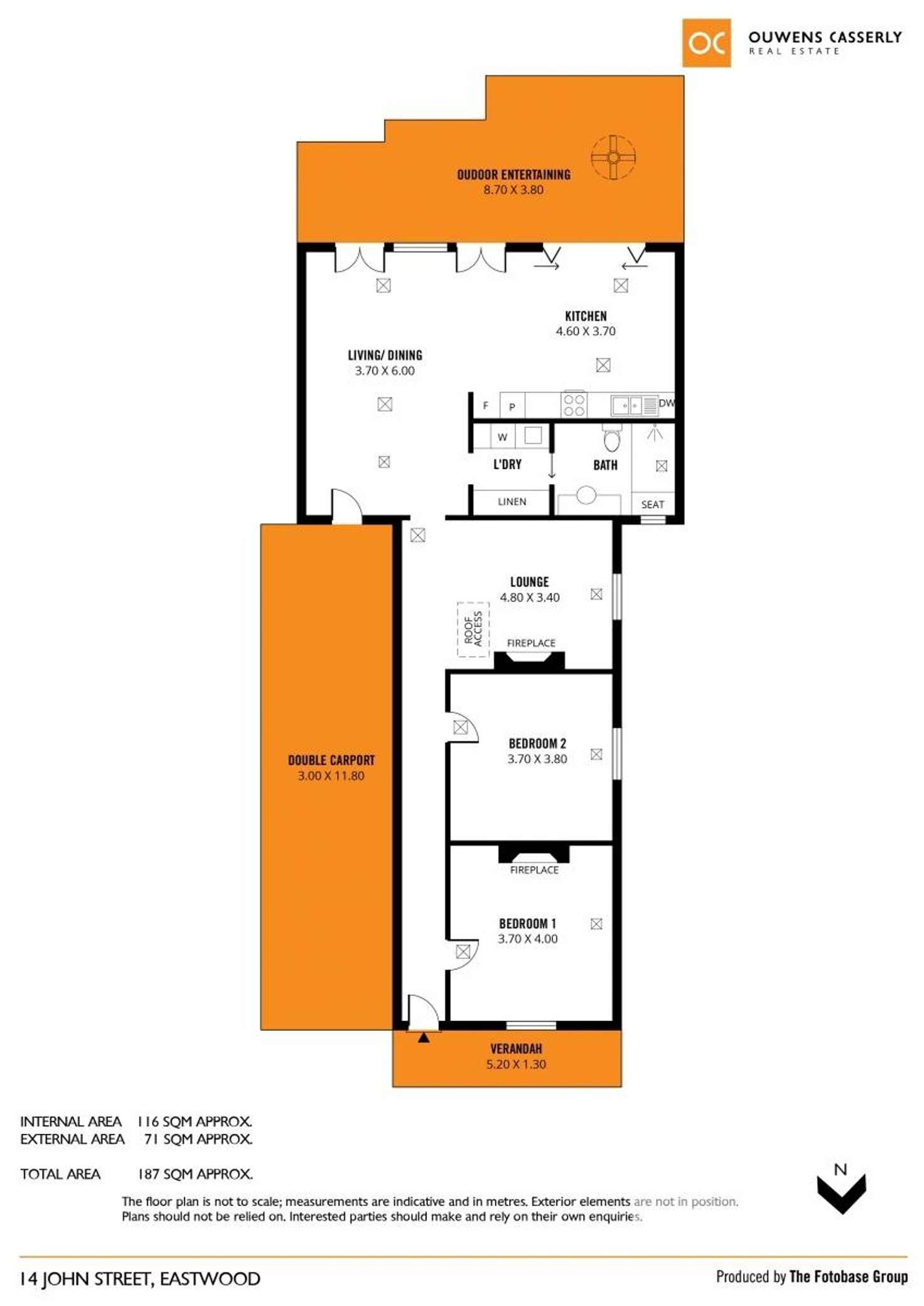 Floorplan of Homely house listing, 14 John Street, Eastwood SA 5063