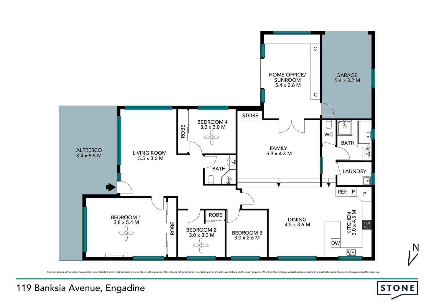 Floorplan of Homely house listing, 119 Banksia Avenue, Engadine NSW 2233