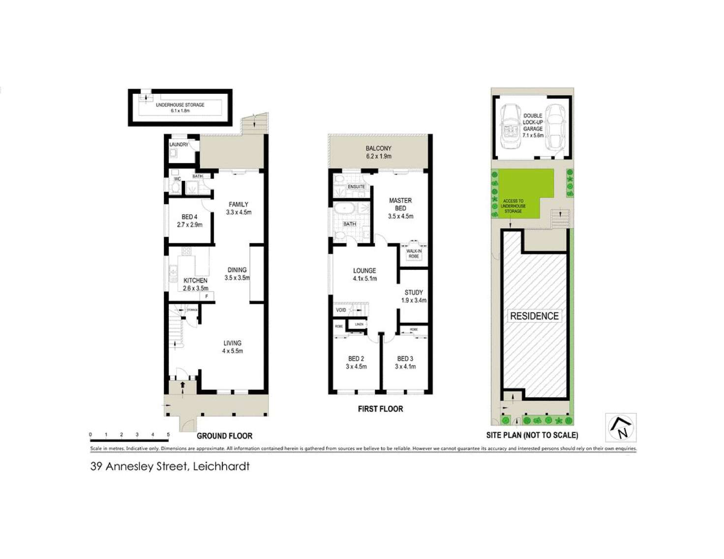 Floorplan of Homely house listing, 39 Annesley Street, Leichhardt NSW 2040