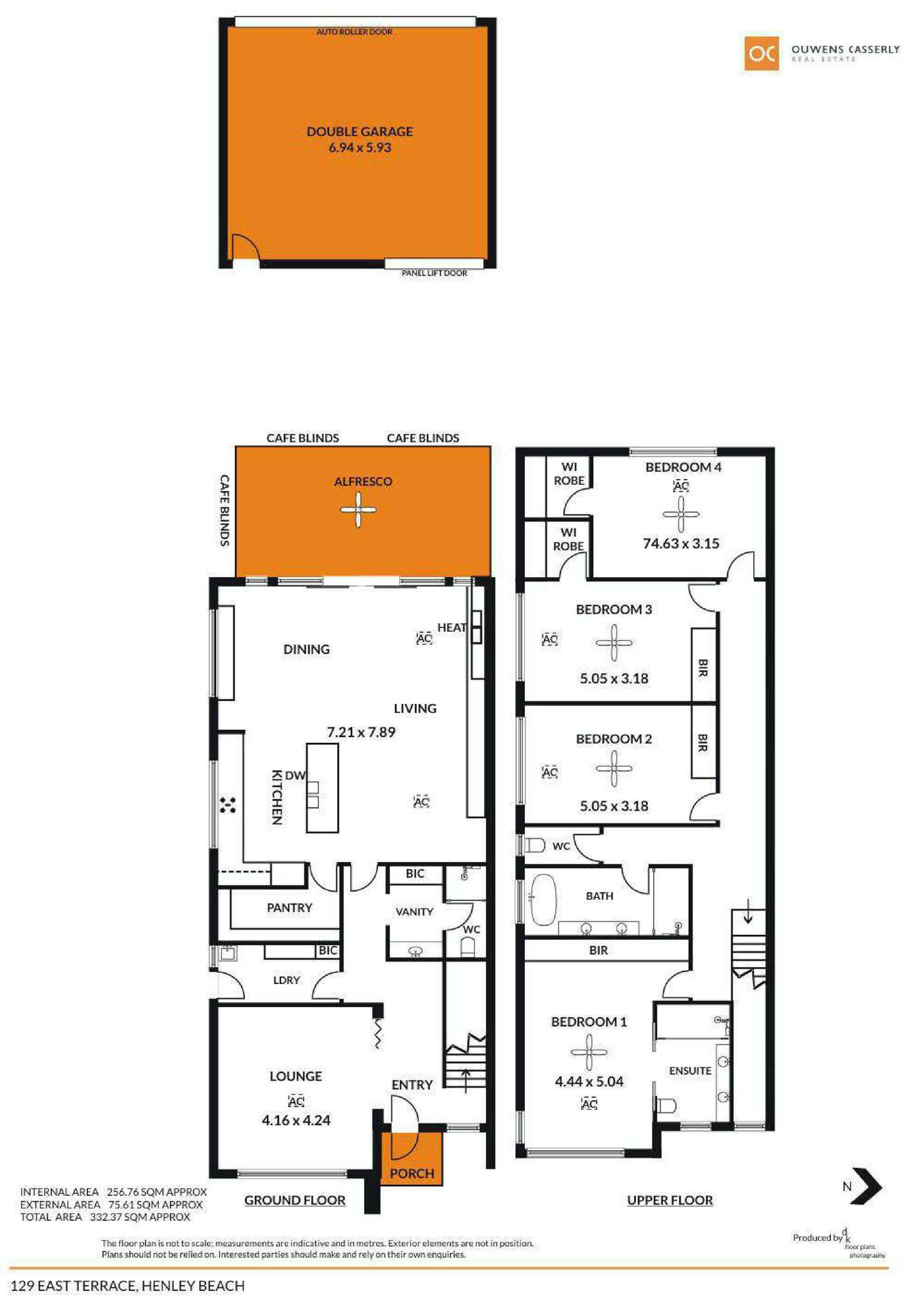 Floorplan of Homely house listing, 129 East Terrace, Henley Beach SA 5022