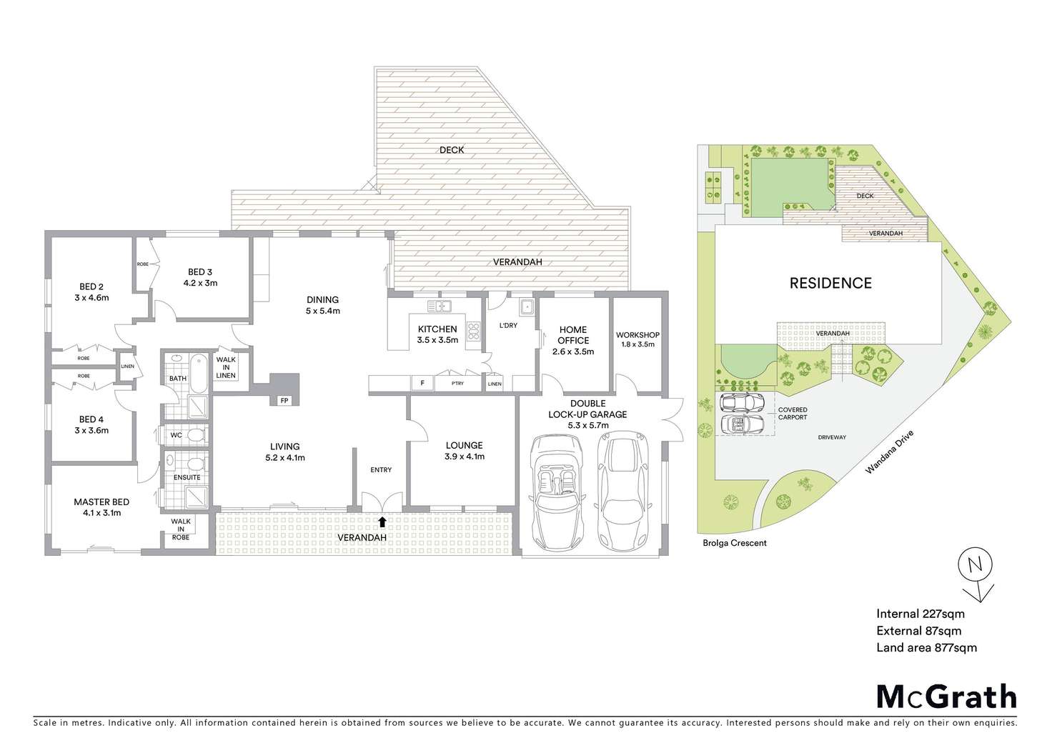 Floorplan of Homely house listing, 1 Brolga Crescent, Wandana Heights VIC 3216