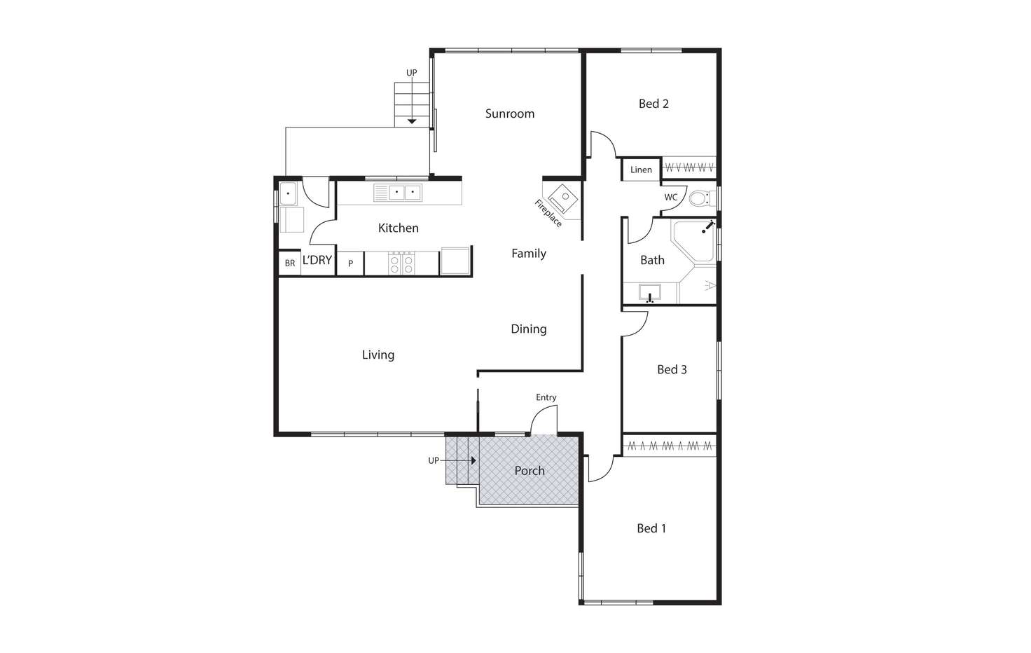 Floorplan of Homely house listing, 37 Parker Street, Curtin ACT 2605