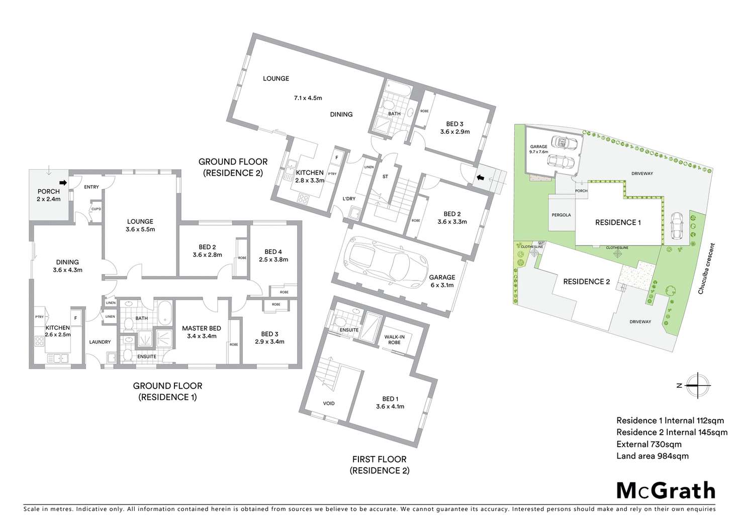 Floorplan of Homely townhouse listing, 1/93 Chuculba Street, Giralang ACT 2617