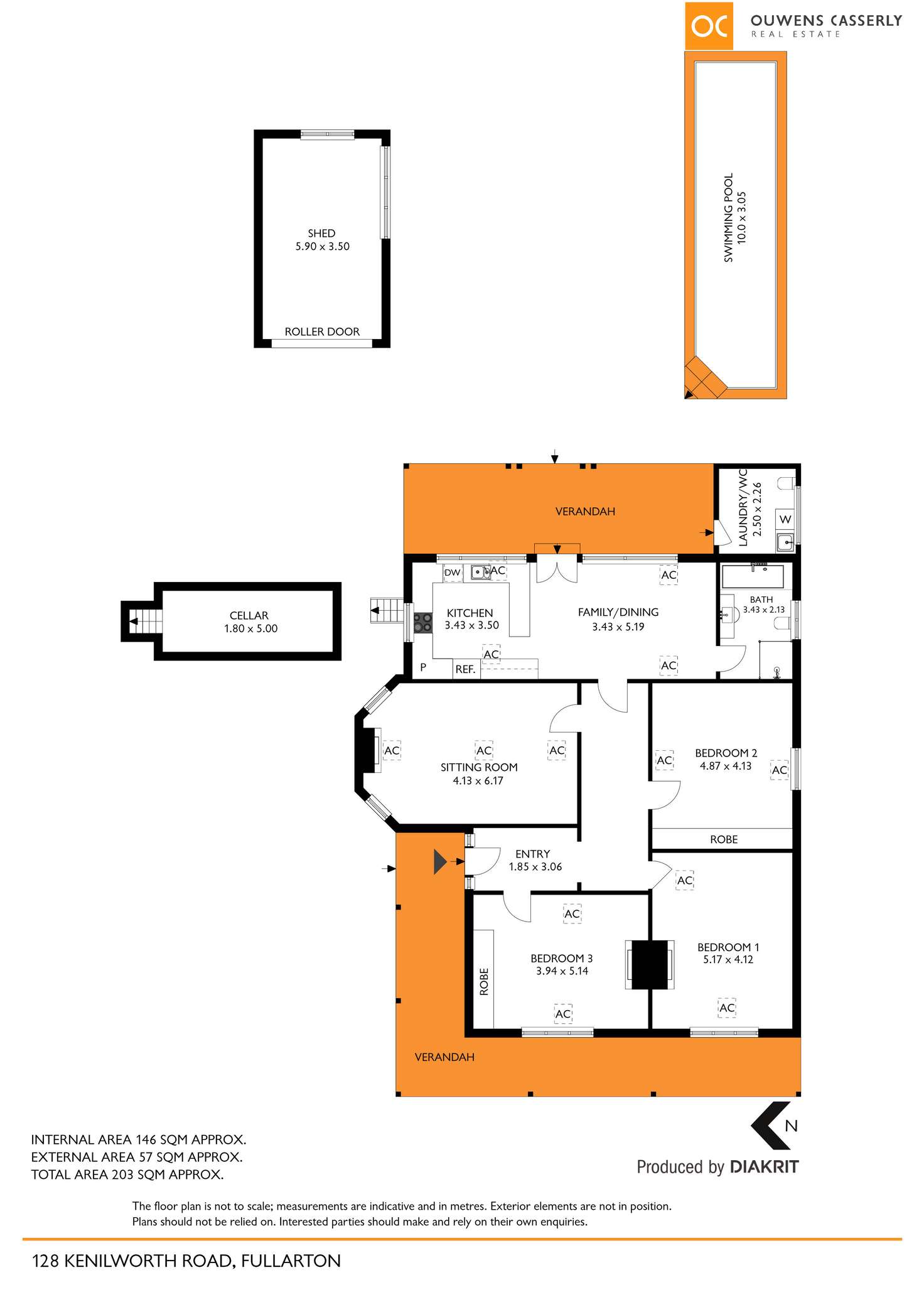Floorplan of Homely house listing, 128 Kenilworth Road, Fullarton SA 5063