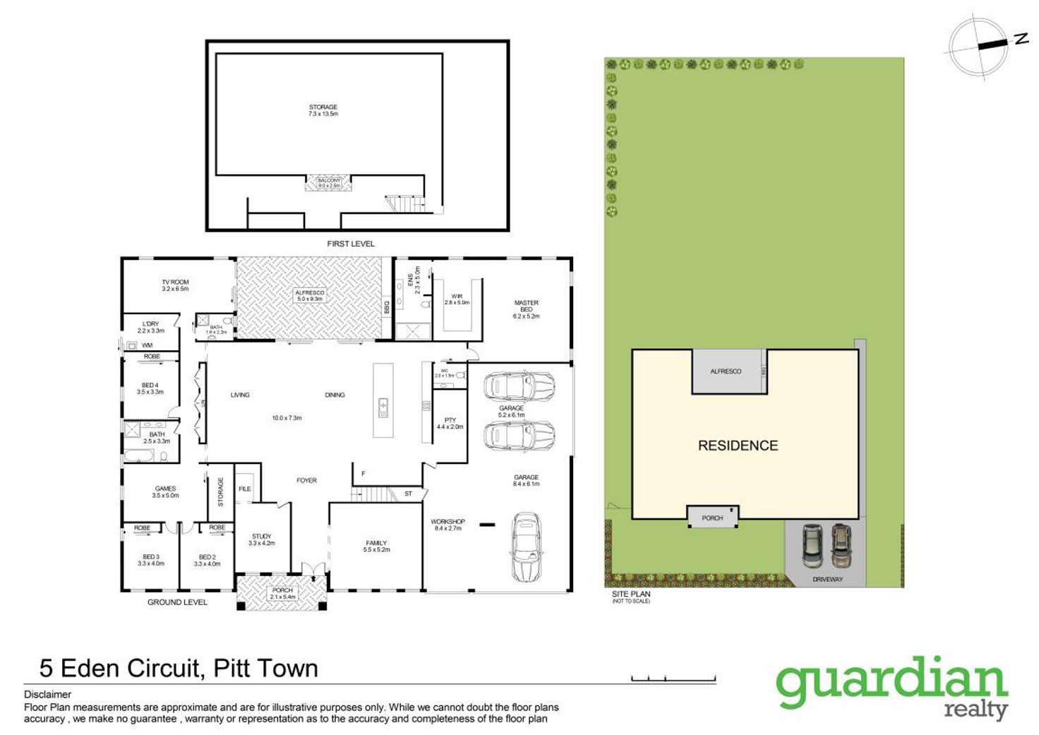 Floorplan of Homely house listing, 5 Eden Circuit, Pitt Town NSW 2756