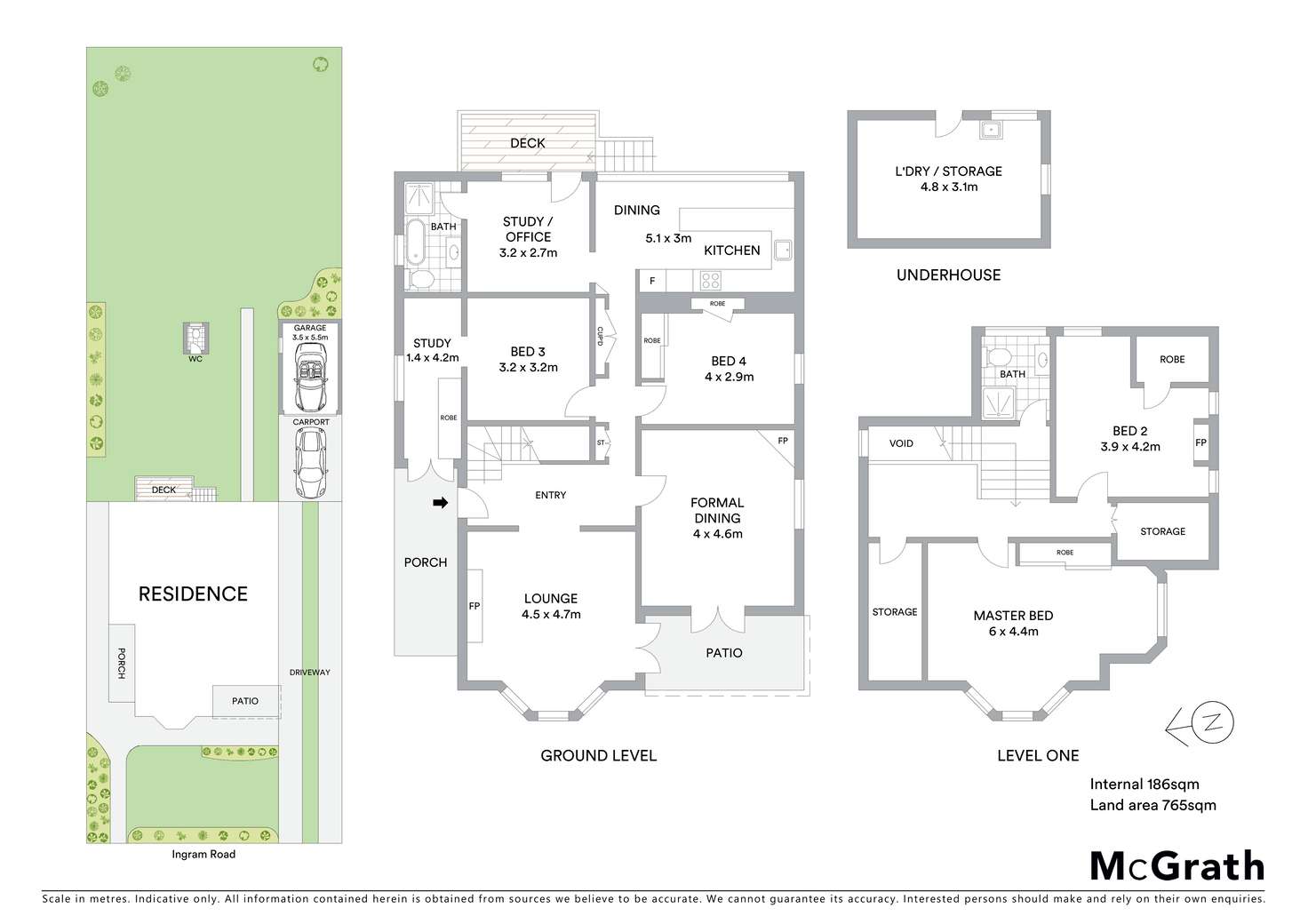 Floorplan of Homely house listing, 16 Ingram Road, Wahroonga NSW 2076