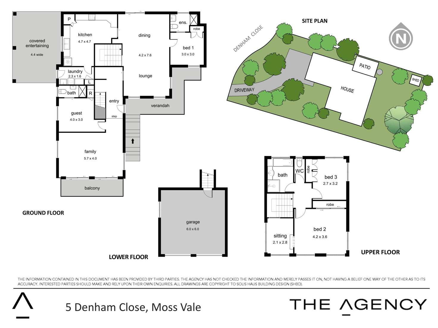 Floorplan of Homely house listing, 5 Denham Close, Moss Vale NSW 2577