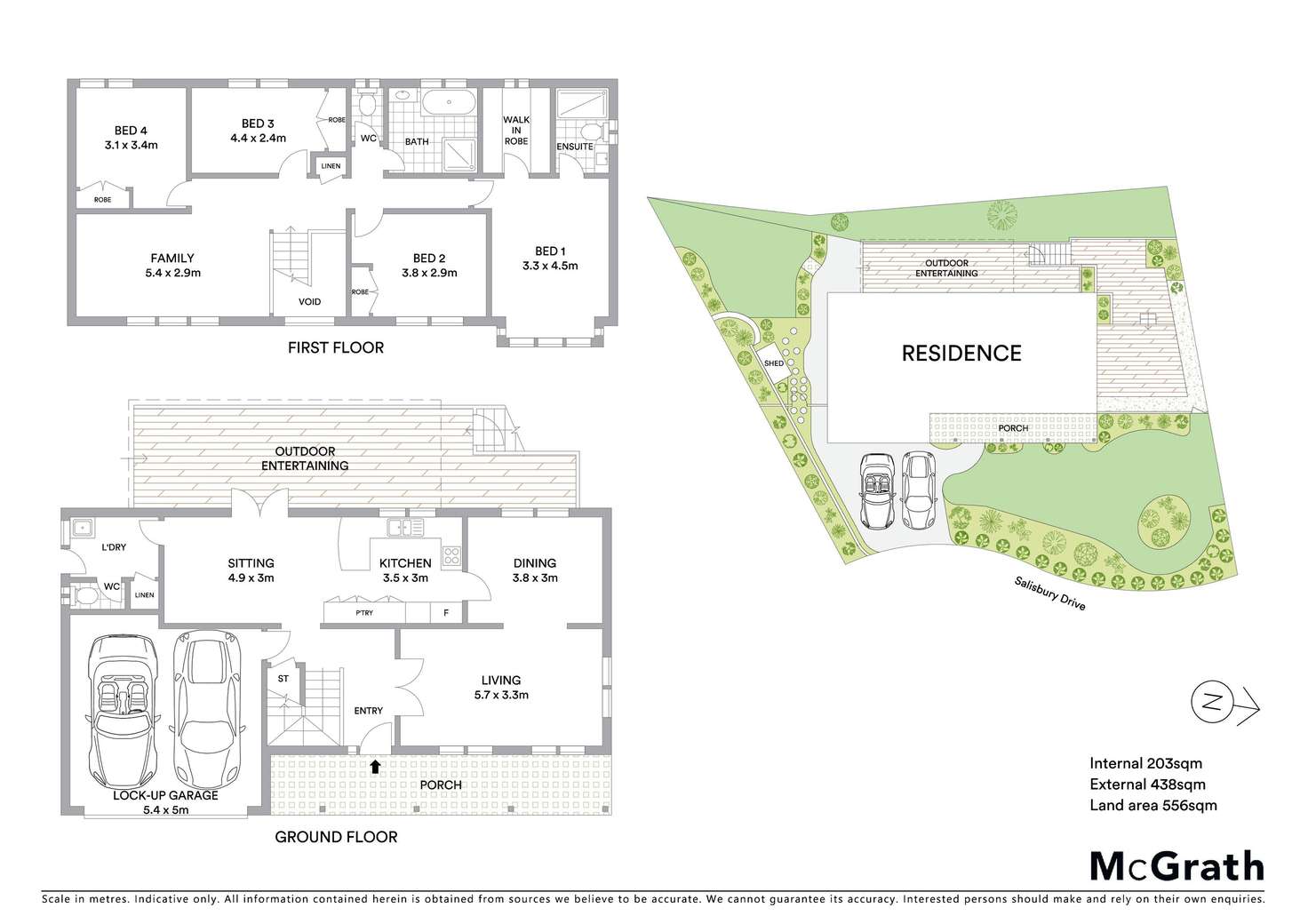Floorplan of Homely house listing, 44 Salisbury Drive, Terrigal NSW 2260