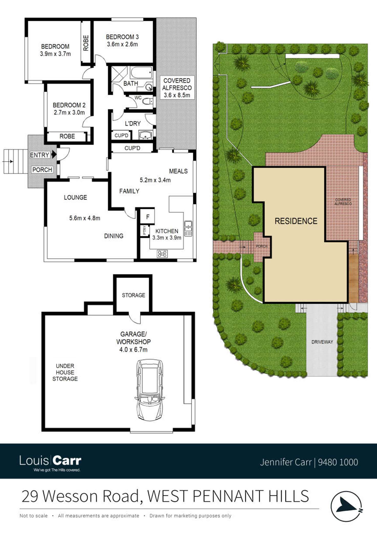 Floorplan of Homely house listing, 29 Wesson Road, West Pennant Hills NSW 2125