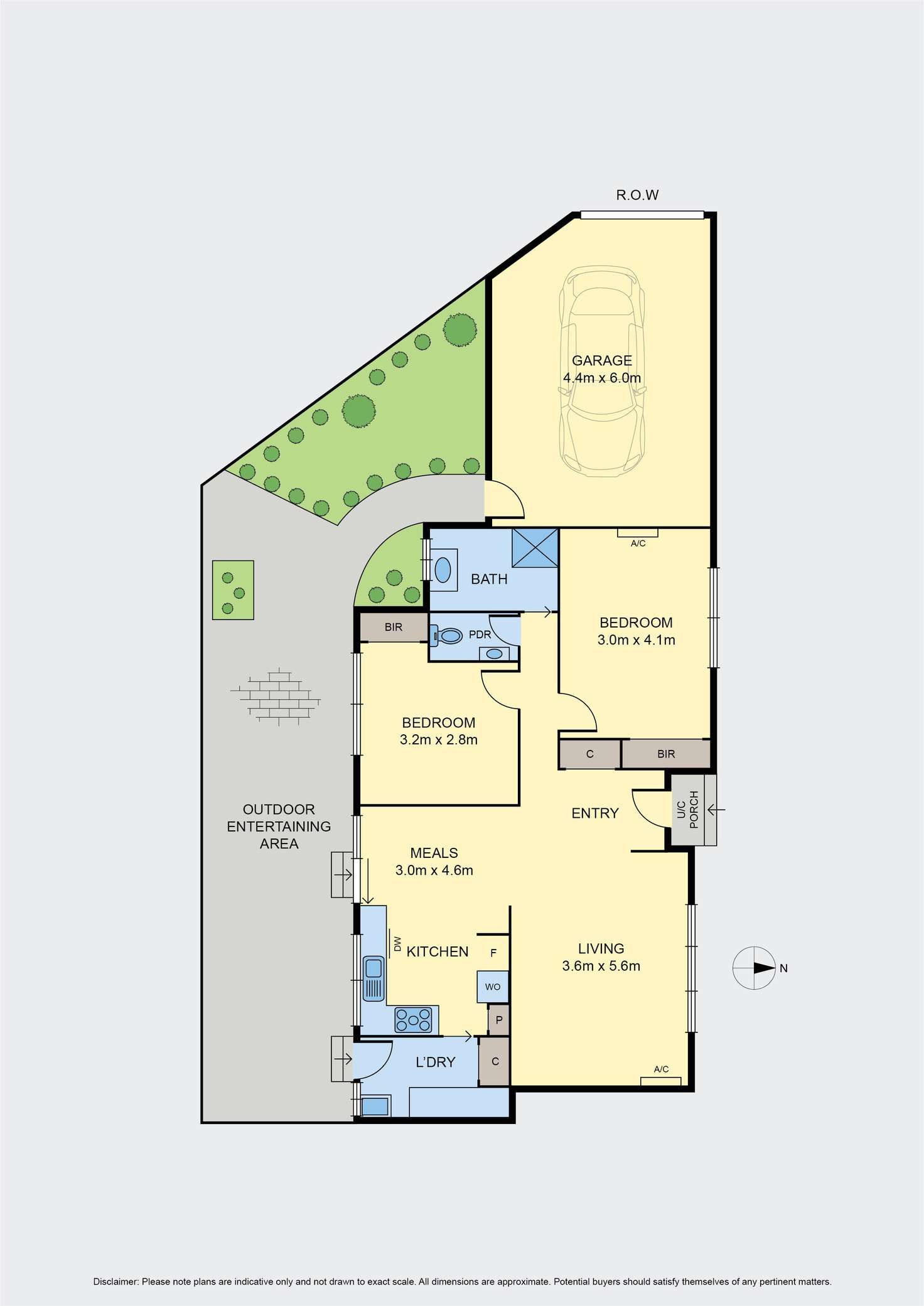 Floorplan of Homely unit listing, 2/745 Mt Alexander Road, Moonee Ponds VIC 3039