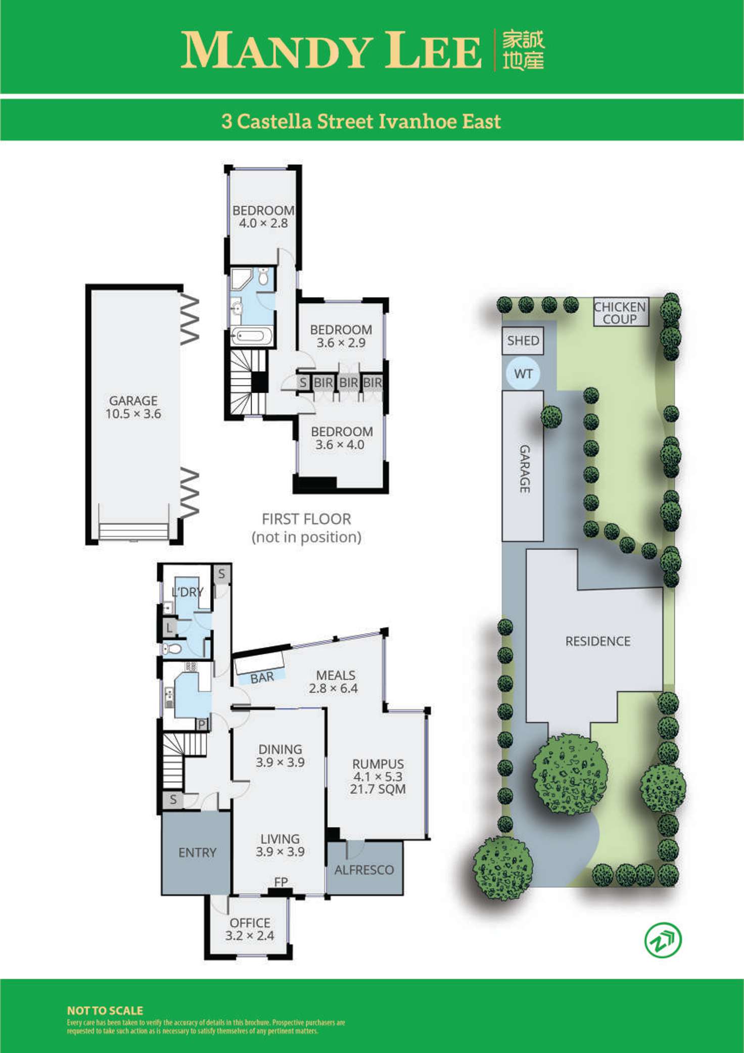 Floorplan of Homely house listing, 3 Castella Street, Ivanhoe East VIC 3079