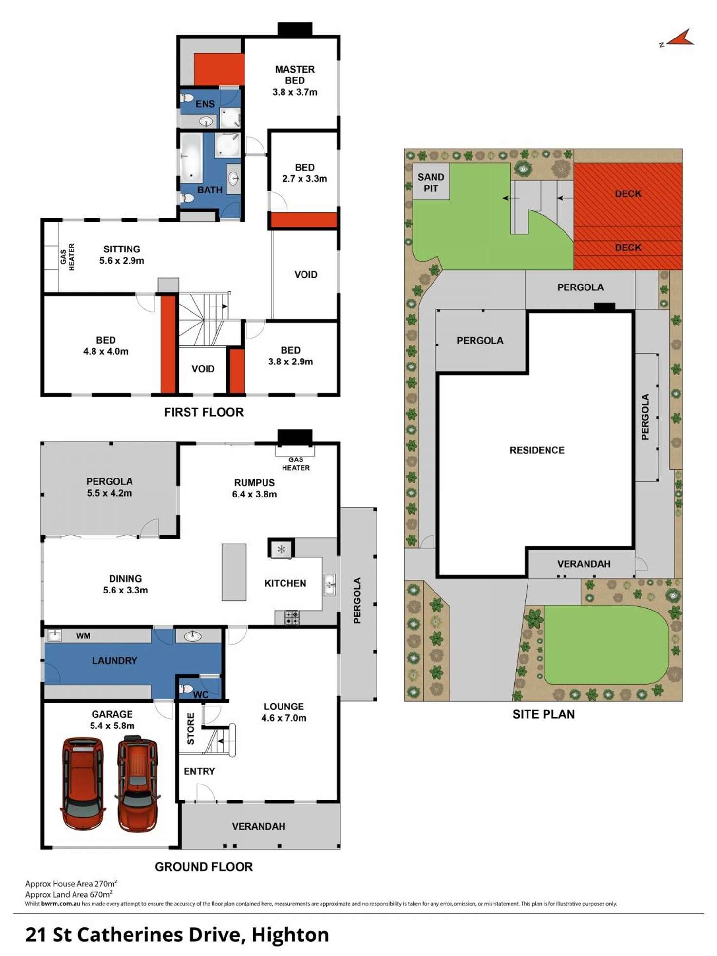 Floorplan of Homely house listing, 21 St Catherines Drive, Highton VIC 3216