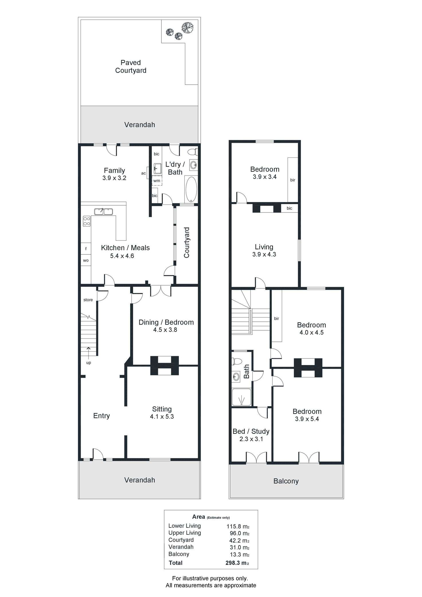 Floorplan of Homely house listing, 24 Gibbon Lane, North Adelaide SA 5006