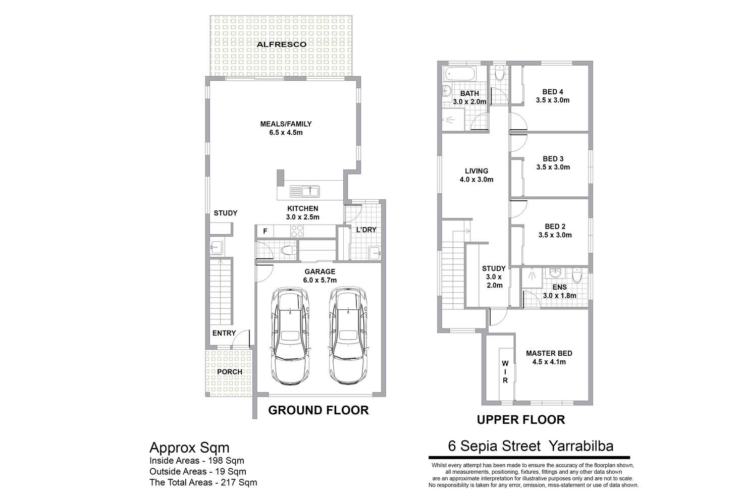 Floorplan of Homely house listing, 6 Sepia Street, Yarrabilba QLD 4207