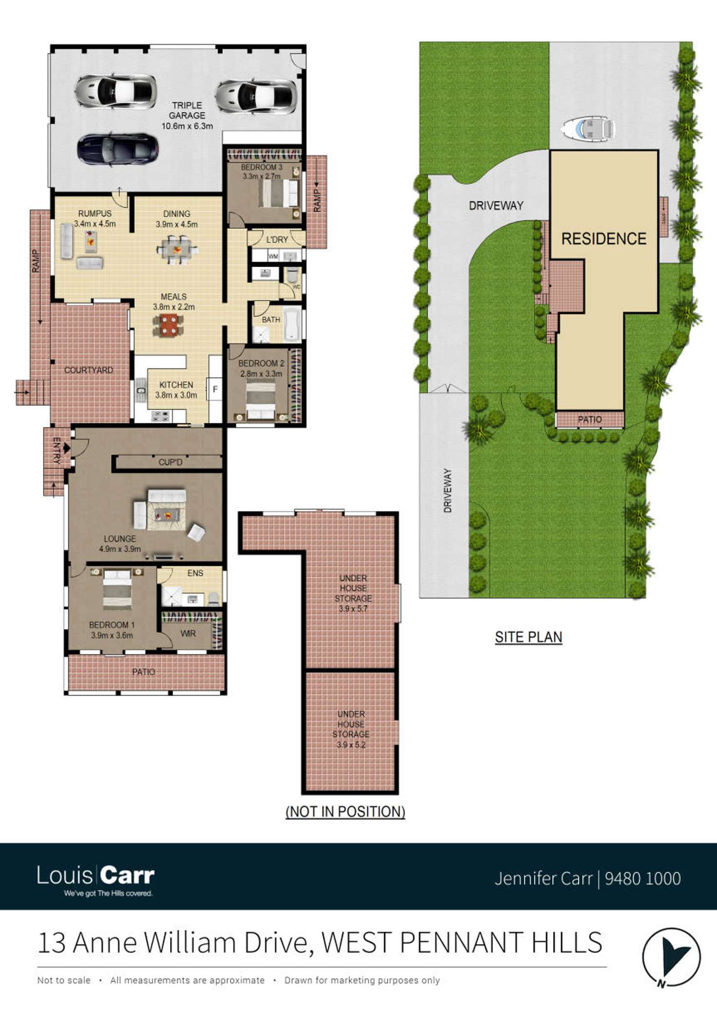 Floorplan of Homely house listing, 13 Anne William Drive, West Pennant Hills NSW 2125
