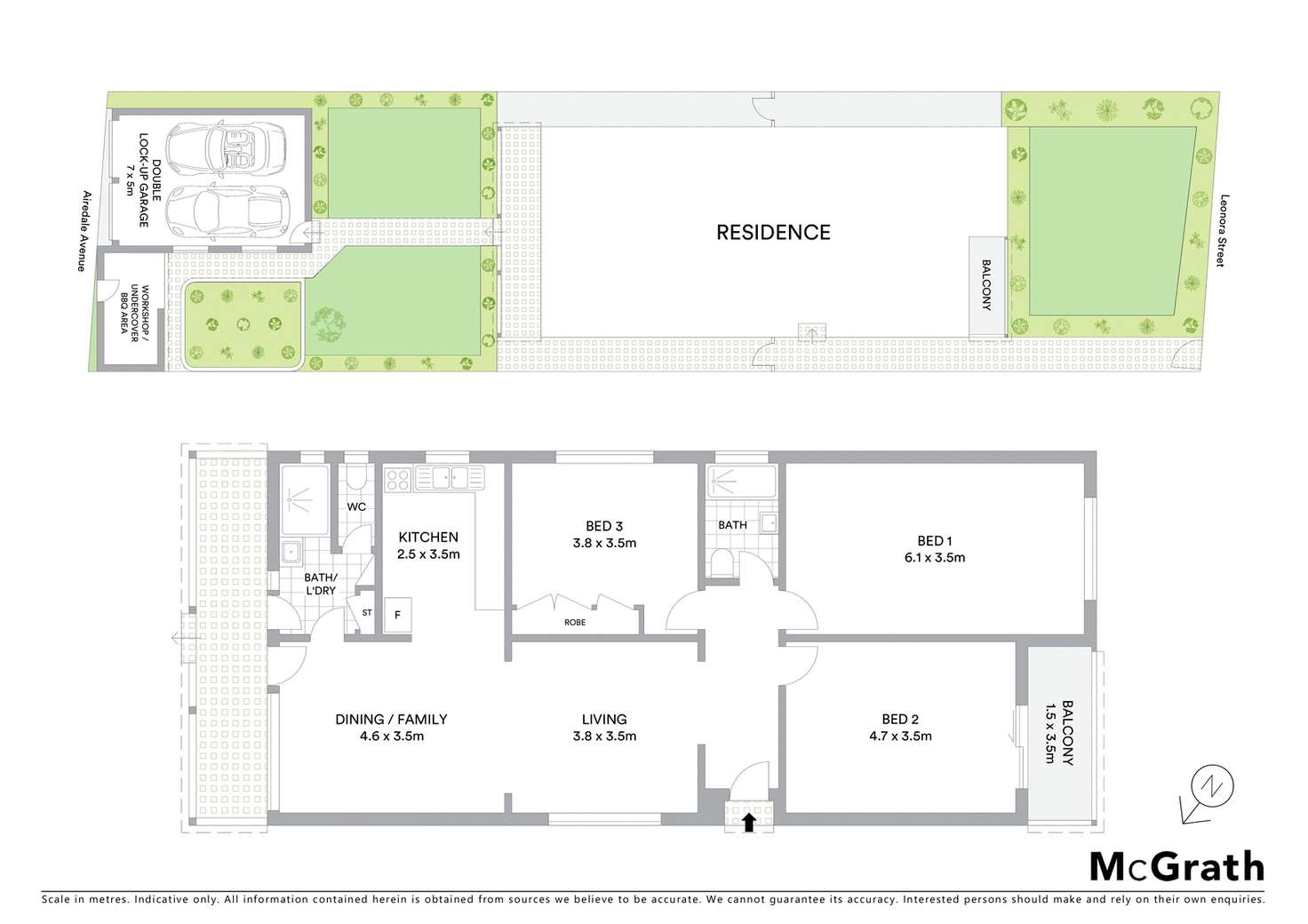 Floorplan of Homely house listing, 26 Leonora Street, Earlwood NSW 2206