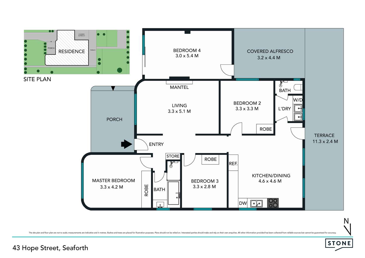 Floorplan of Homely house listing, 43 Hope Street, Seaforth NSW 2092