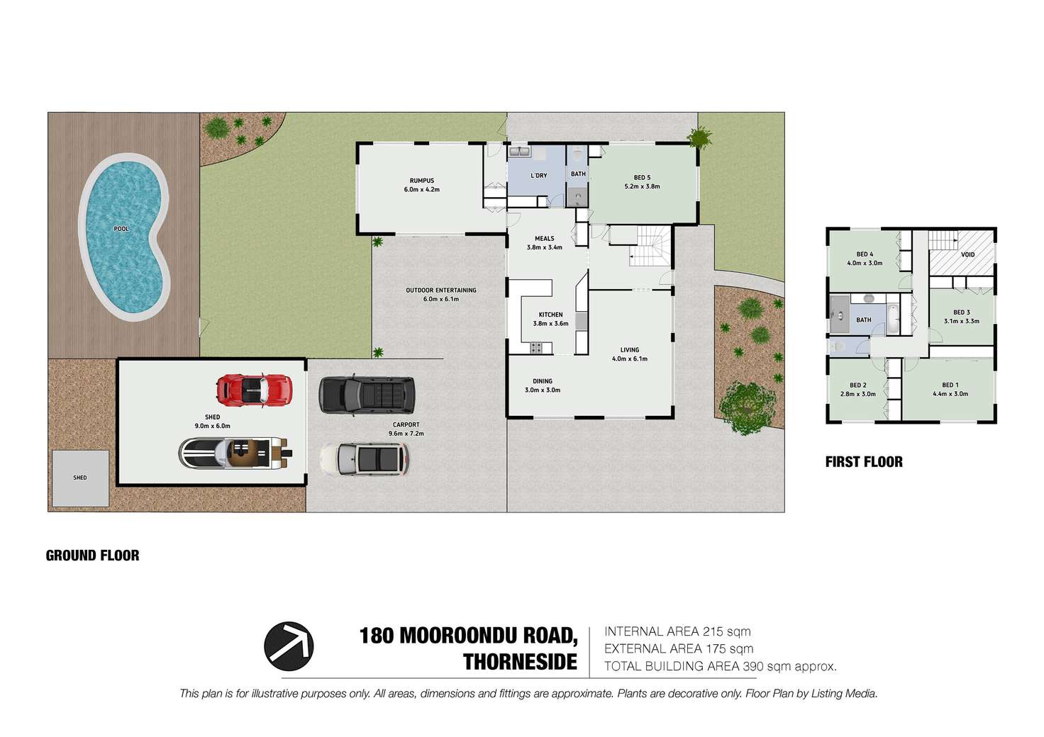 Floorplan of Homely house listing, 180 Mooroondu Road, Thorneside QLD 4158