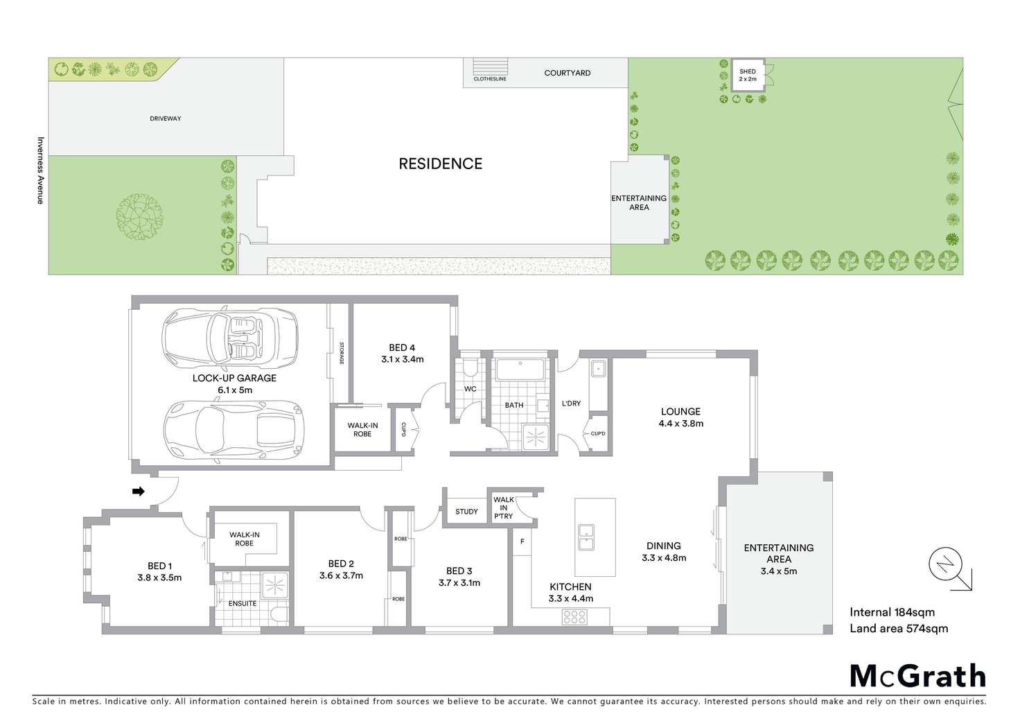Floorplan of Homely house listing, 5a Inverness Avenue, Mudgee NSW 2850
