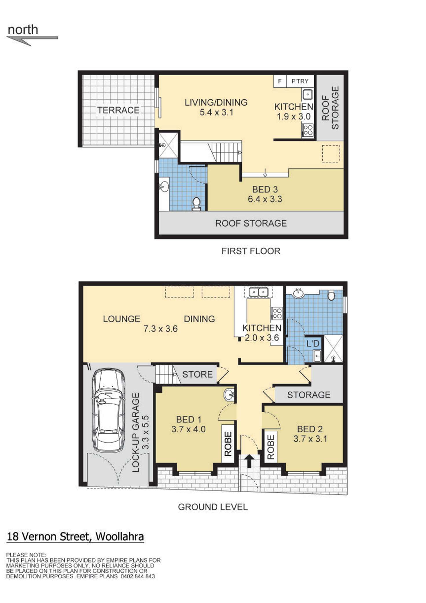 Floorplan of Homely house listing, 2/18 Vernon Street, Woollahra NSW 2025