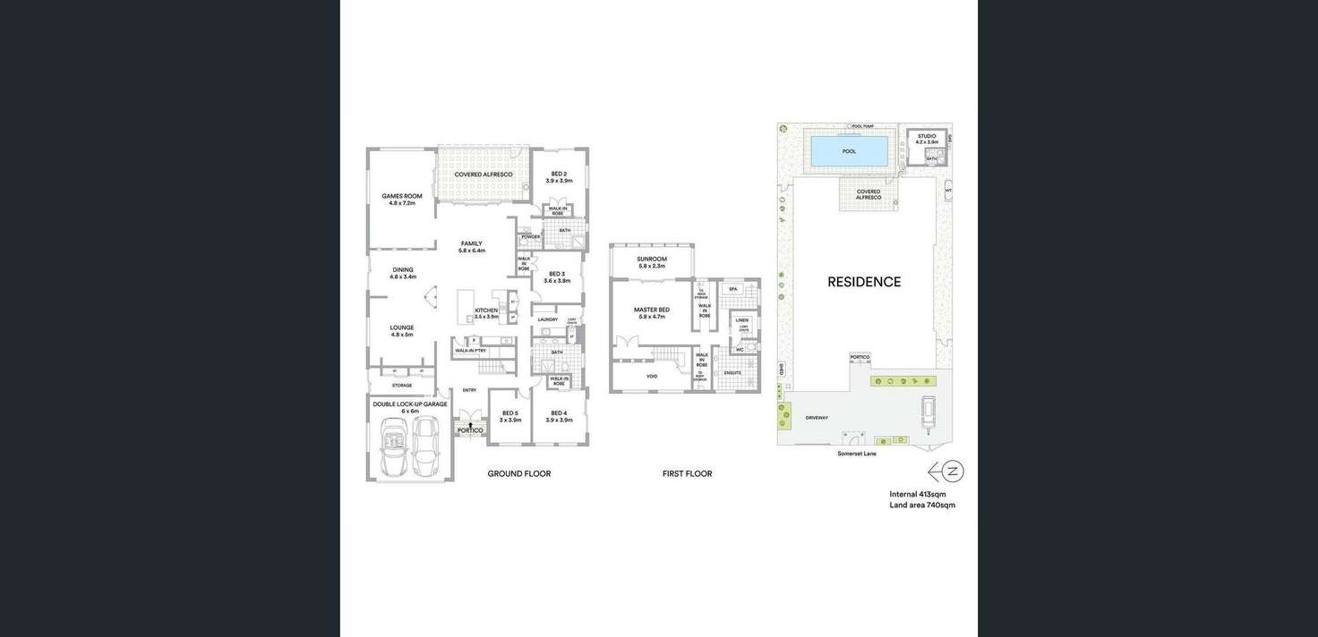 Floorplan of Homely house listing, 17 Somerset Lane, Little Mountain QLD 4551