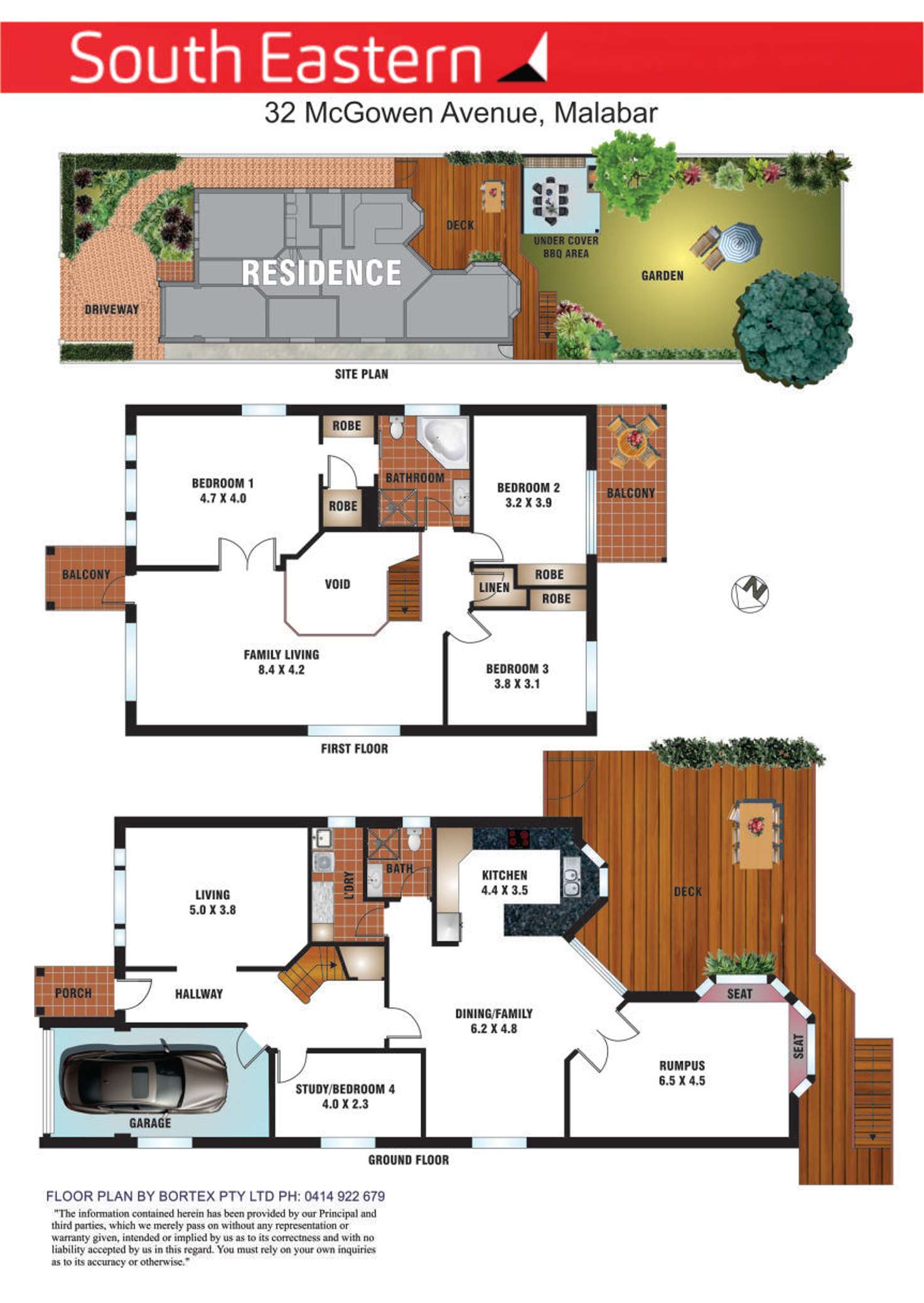 Floorplan of Homely house listing, 32 McGowen Avenue, Malabar NSW 2036