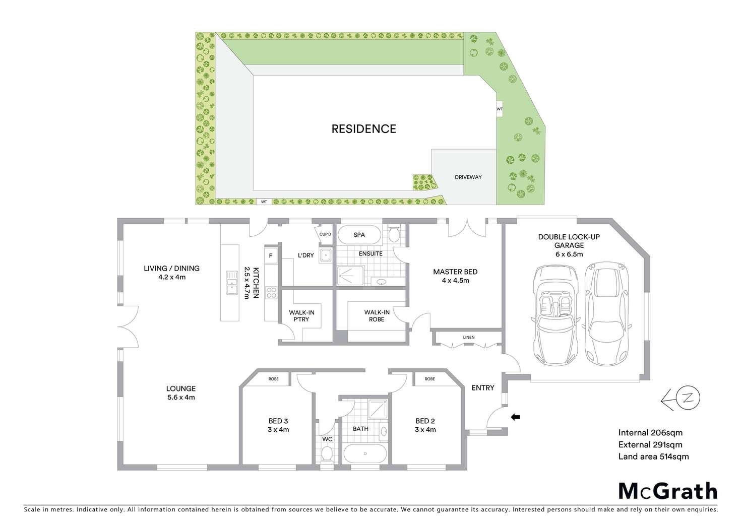 Floorplan of Homely unit listing, 5/16 Knollbrook Close, Highton VIC 3216