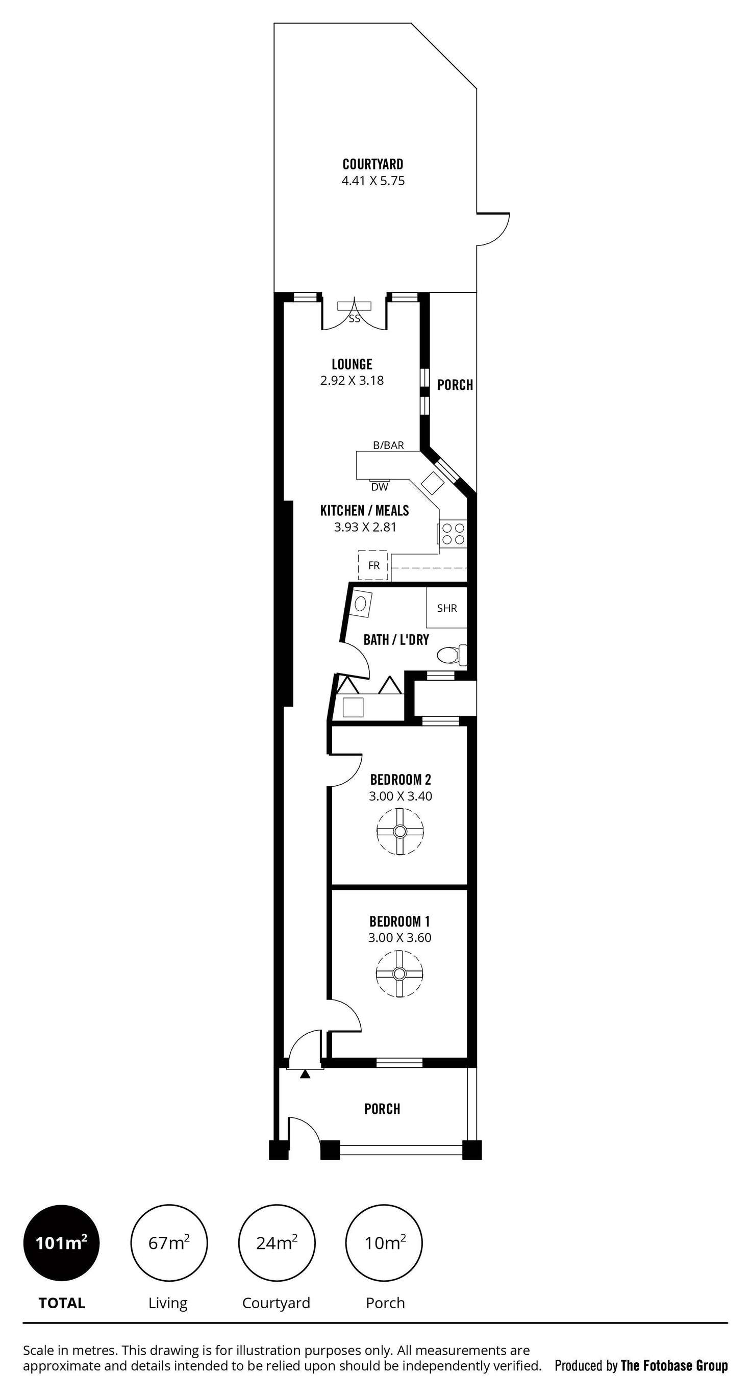 Floorplan of Homely house listing, 10 Gladstone Street, Adelaide SA 5000