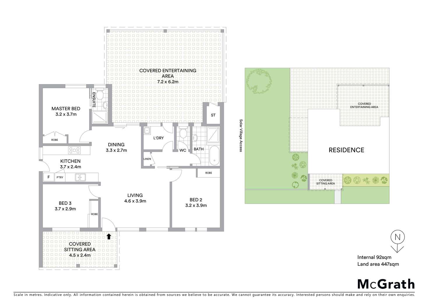 Floorplan of Homely townhouse listing, 5/35 Ashby Circuit, Kambah ACT 2902