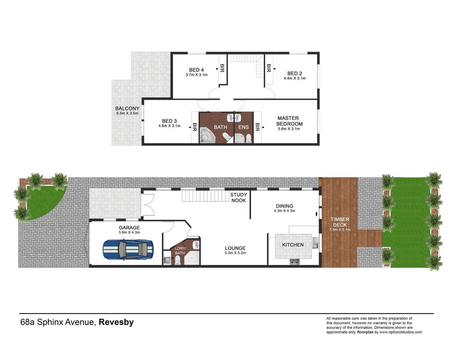 Floorplan of Homely house listing, 68A Sphinx Avenue, Revesby NSW 2212
