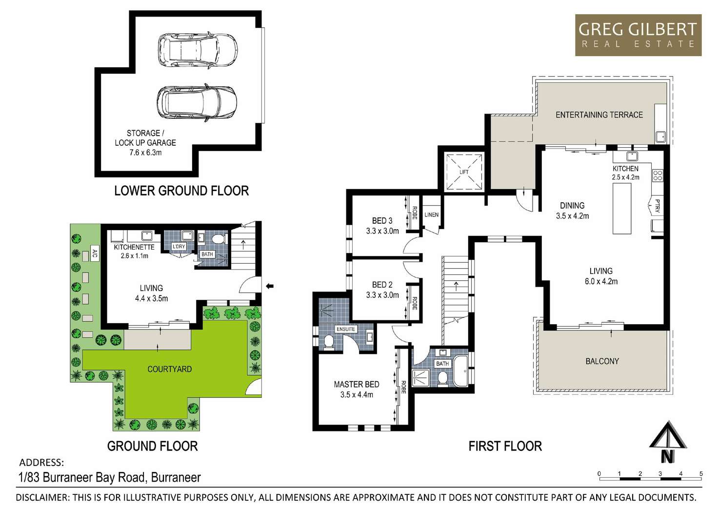 Floorplan of Homely apartment listing, 1/83 Burraneer Bay Road, Burraneer NSW 2230