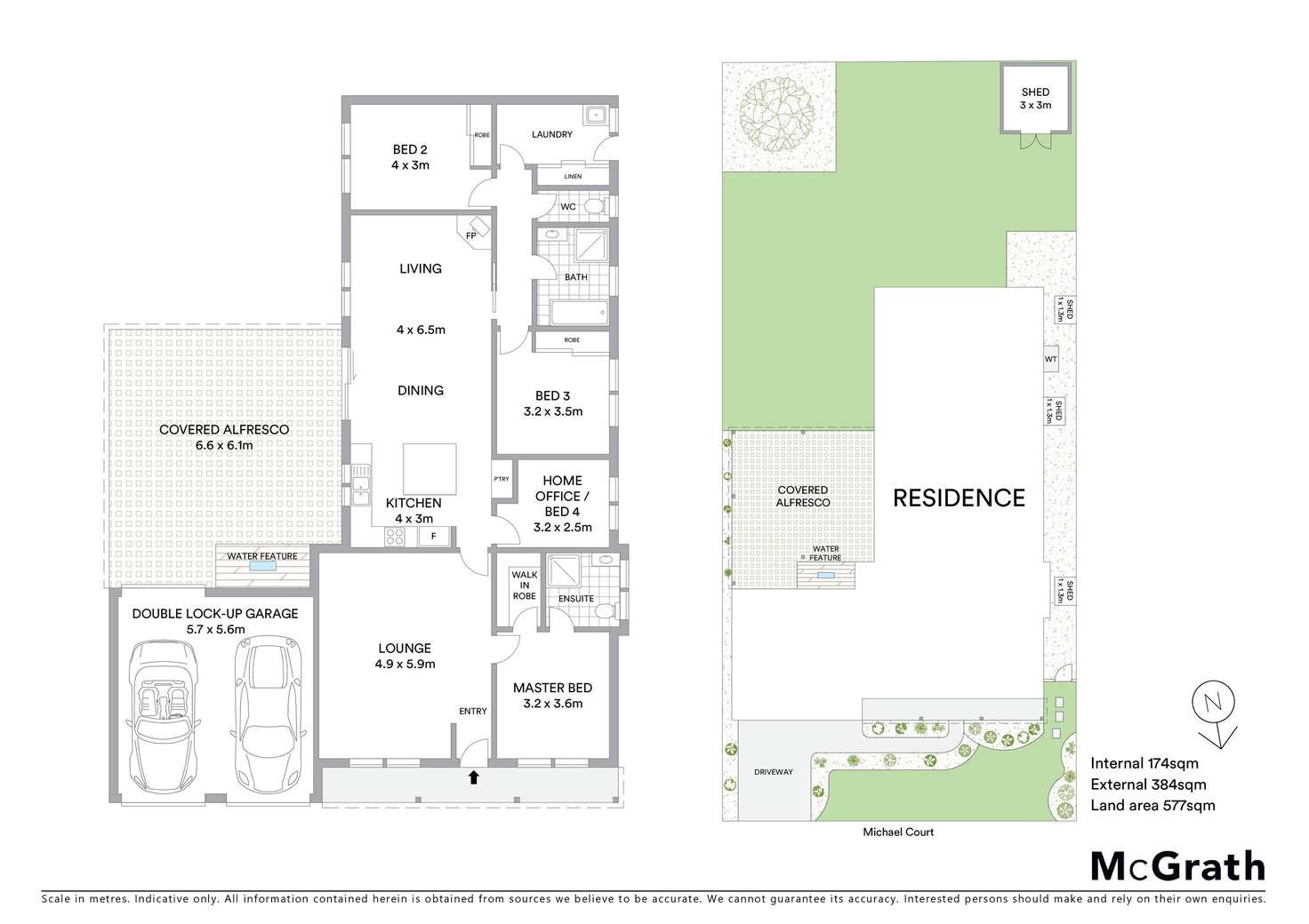 Floorplan of Homely house listing, 21 Michael Court, Grovedale VIC 3216