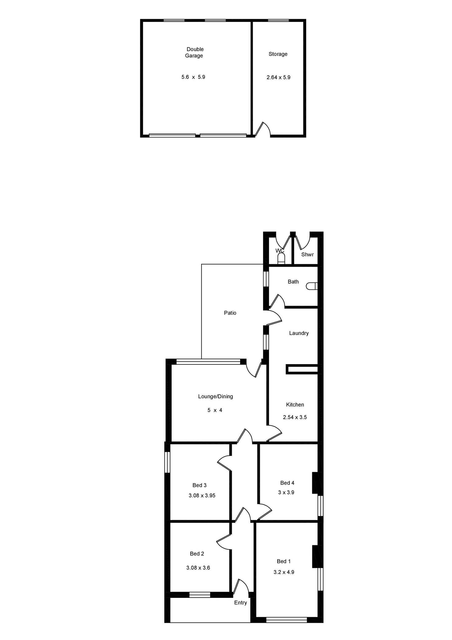 Floorplan of Homely house listing, 6 Prospect Road, Summer Hill NSW 2130