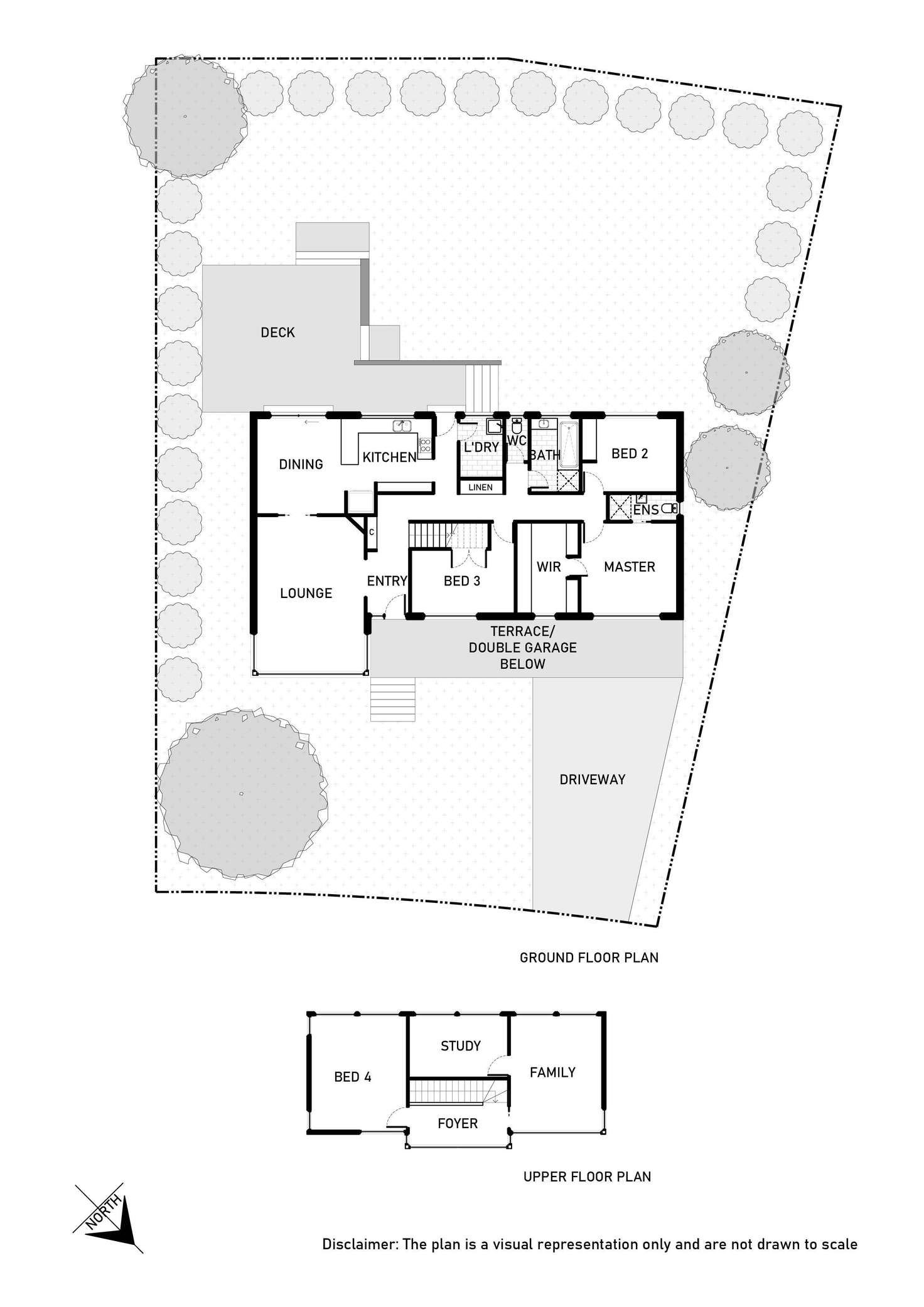 Floorplan of Homely house listing, 14 Roebuck Street, Red Hill ACT 2603