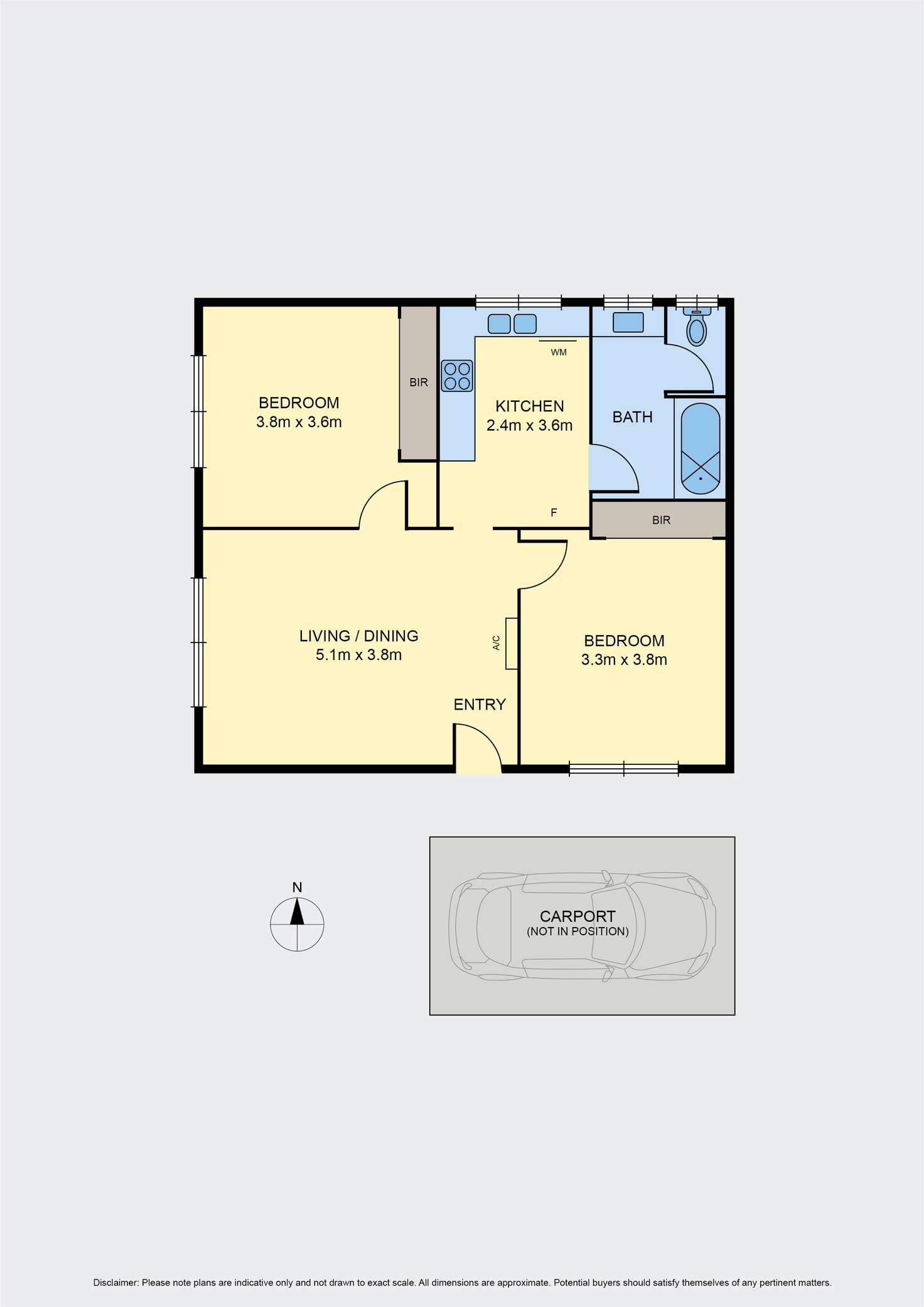 Floorplan of Homely unit listing, 6/30 Nicholson Street, Essendon VIC 3040