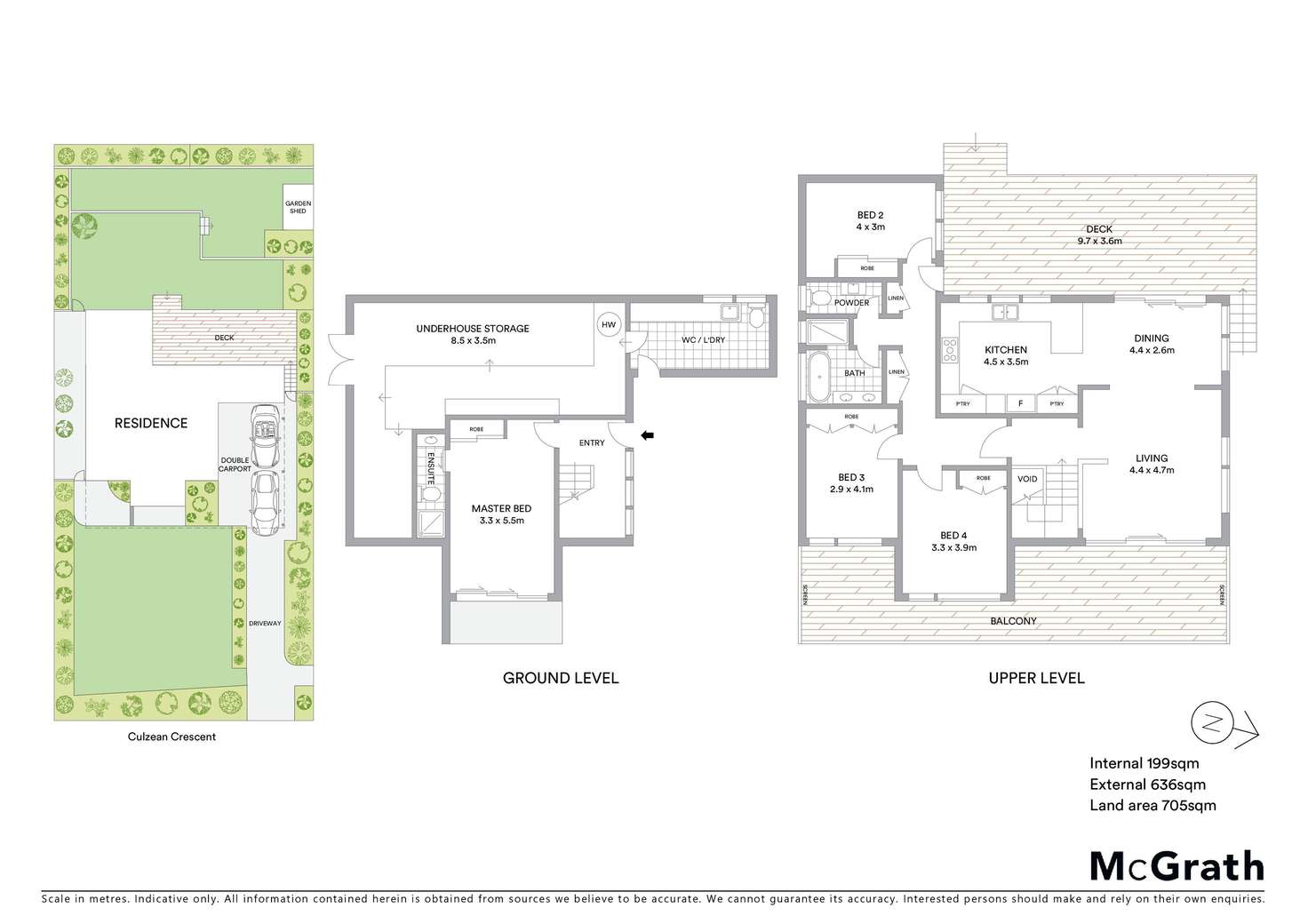 Floorplan of Homely house listing, 36 Culzean Crescent, Highton VIC 3216