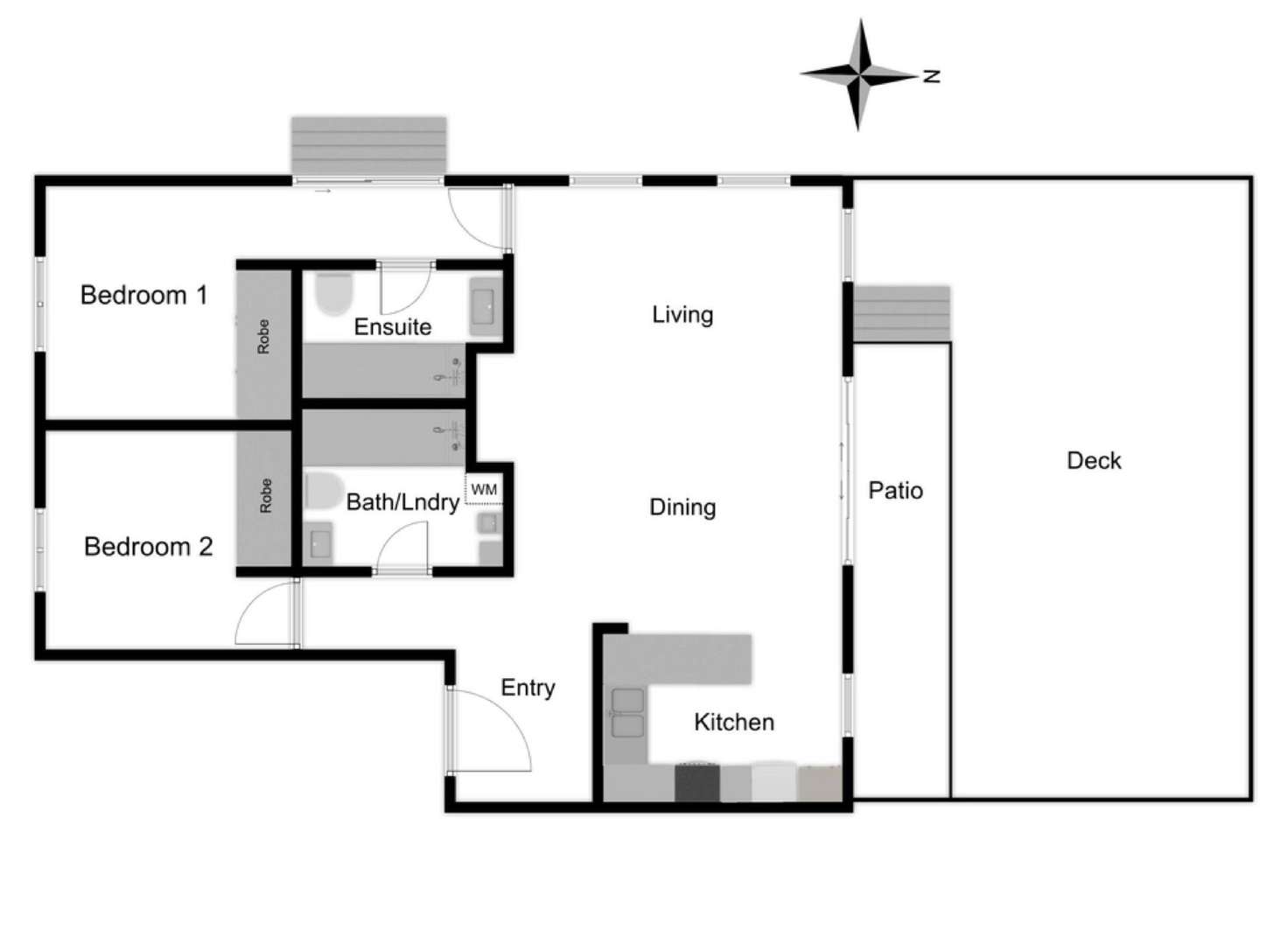 Floorplan of Homely apartment listing, 3/19 De Burgh Street, Lyneham ACT 2602