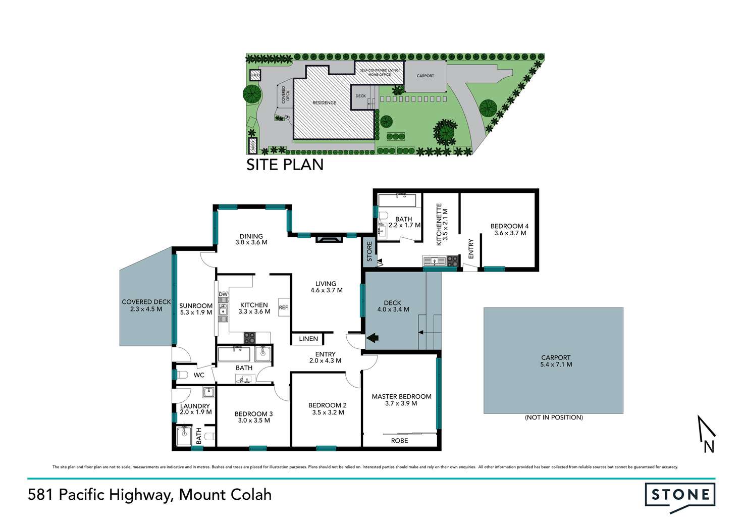 Floorplan of Homely house listing, 581 Pacific Highway, Mount Colah NSW 2079