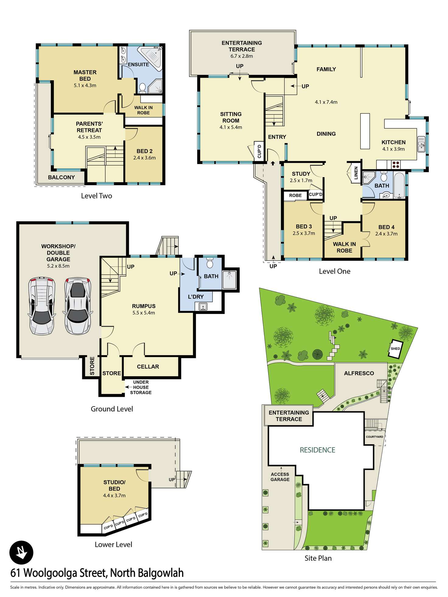 Floorplan of Homely house listing, 61 Woolgoolga Street, North Balgowlah NSW 2093