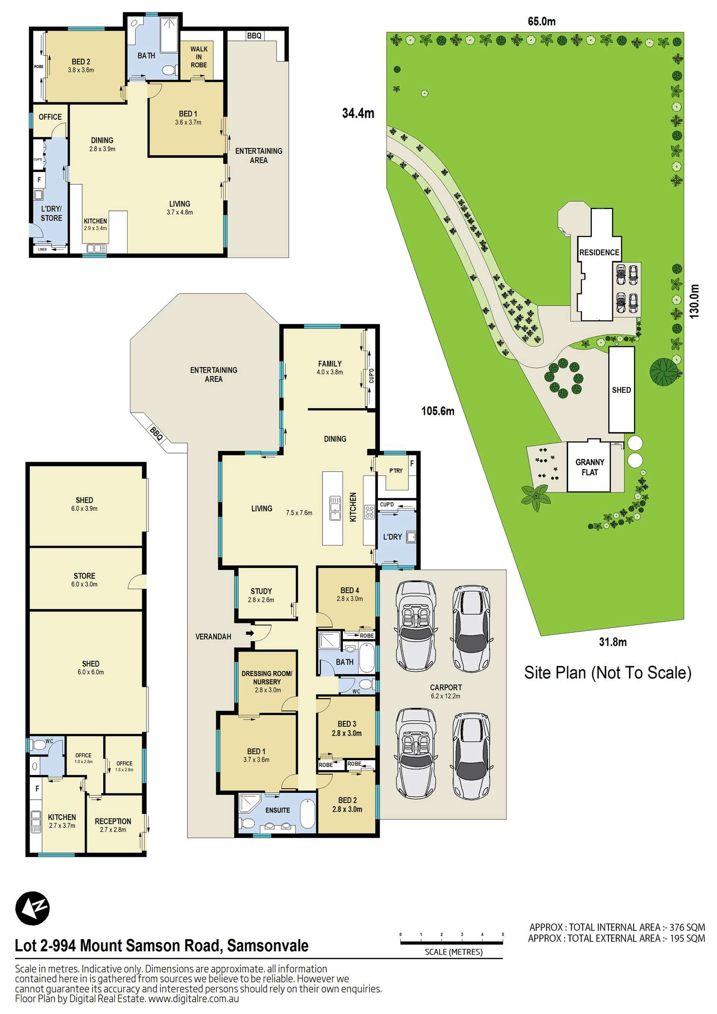 Floorplan of Homely residentialLand listing, Level 2, LOT 2, 994 Mount Samson Road, Samsonvale QLD 4520