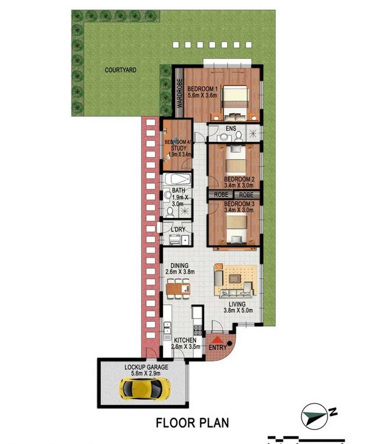 Floorplan of Homely house listing, 68a Dowling Street, Bardwell Valley NSW 2207