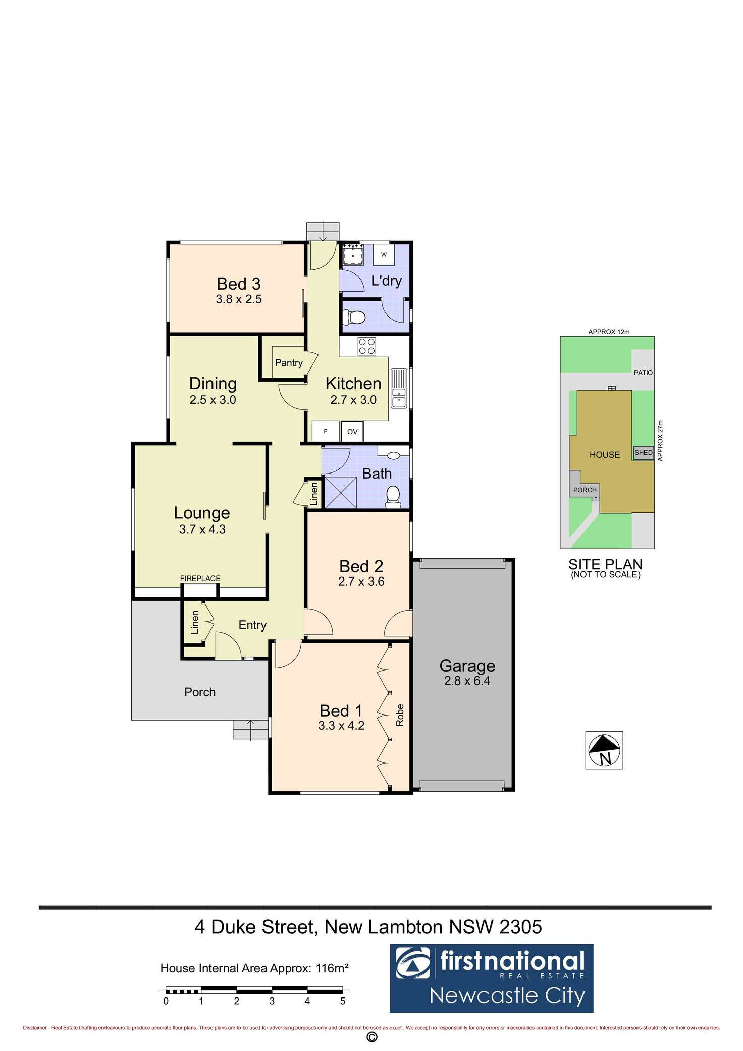Floorplan of Homely house listing, 4 Duke Street, New Lambton NSW 2305