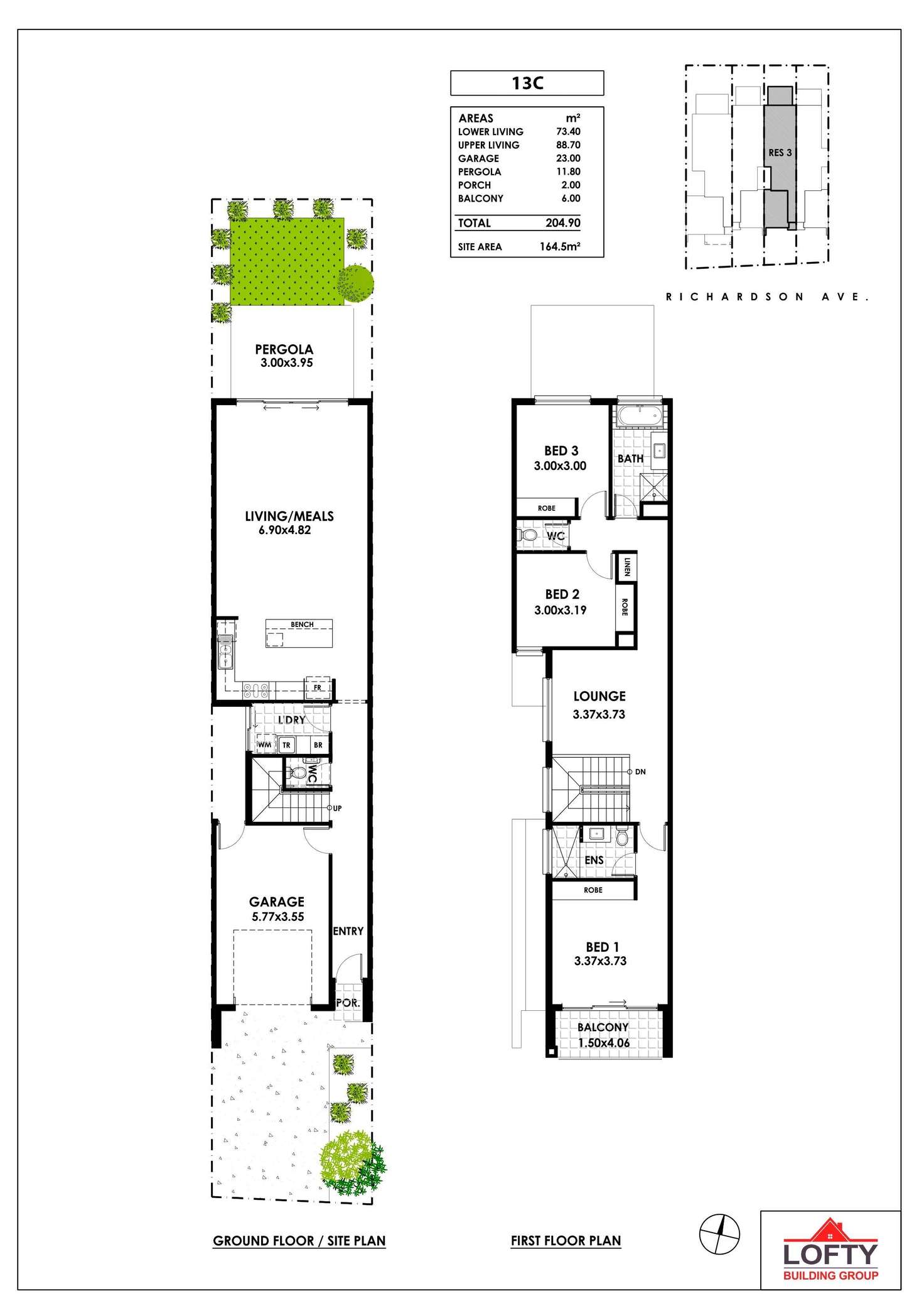 Floorplan of Homely house listing, 13C Richardson Avenue, Tranmere SA 5073