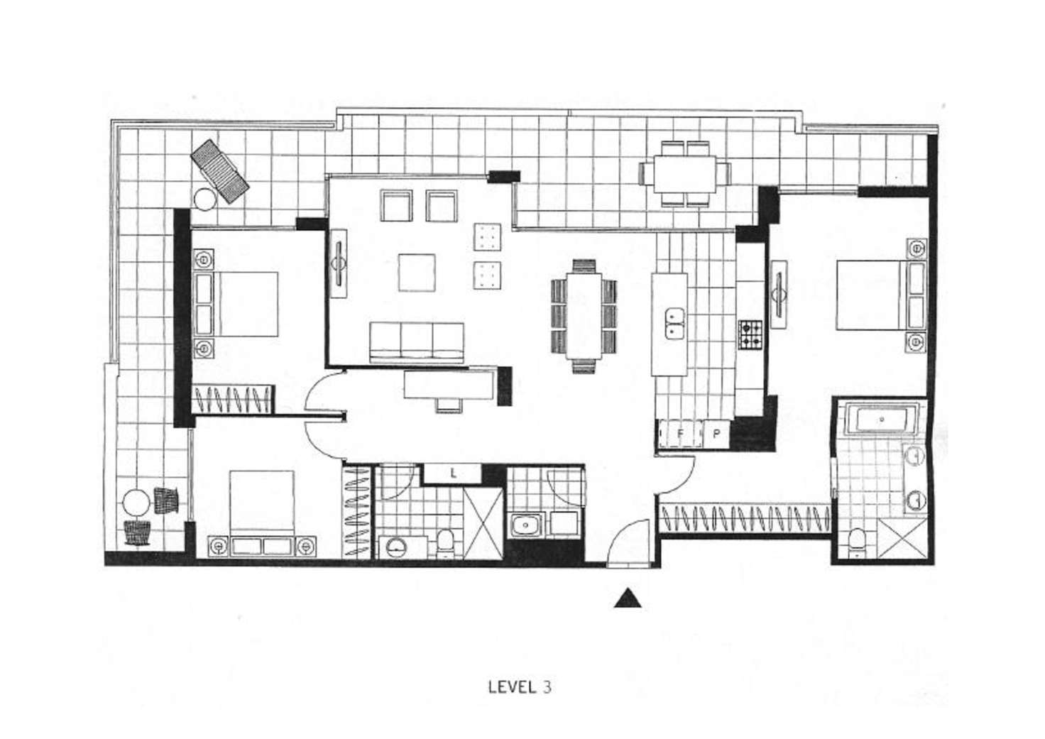 Floorplan of Homely apartment listing, 315/131 Ross Street, Glebe NSW 2037