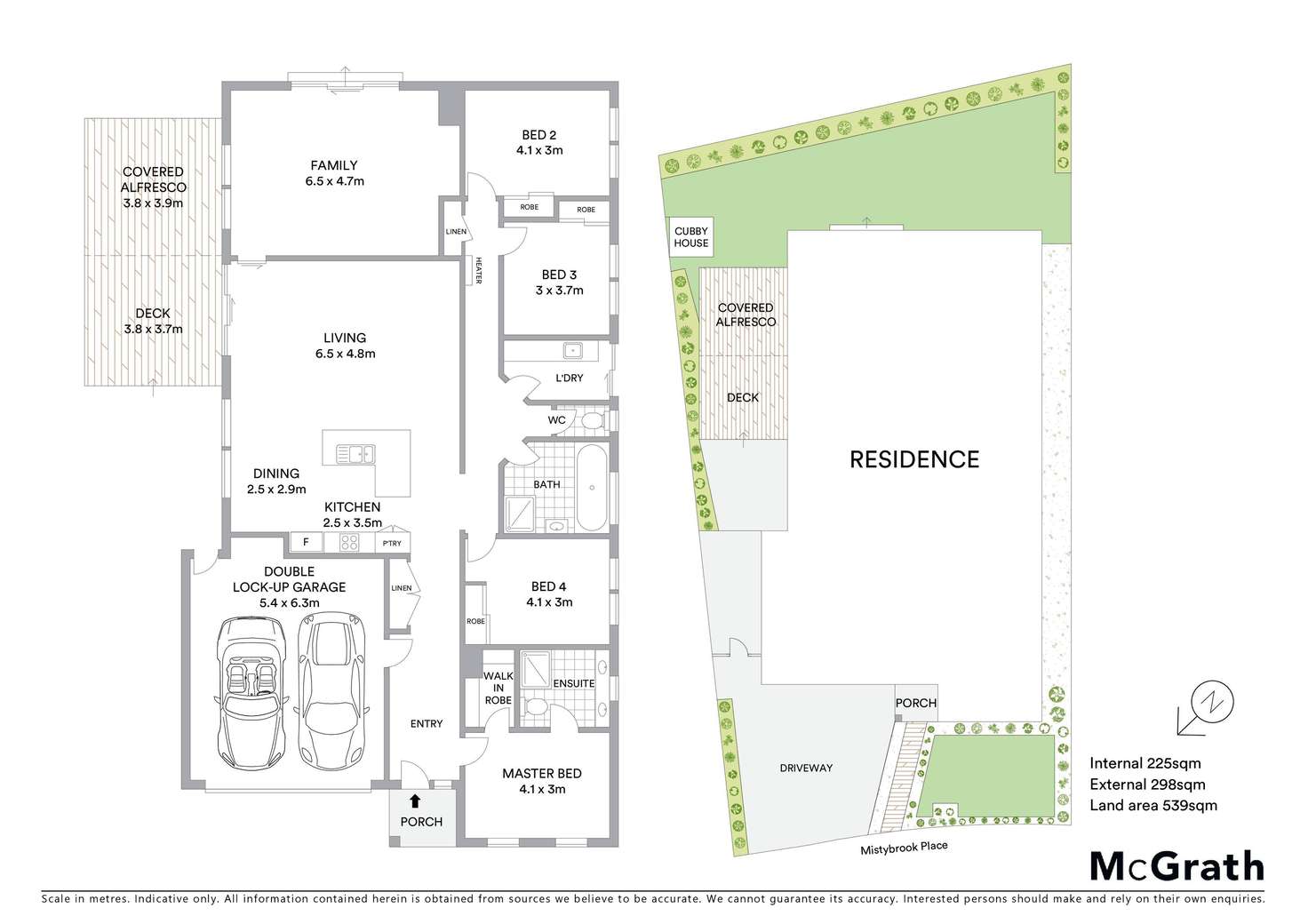 Floorplan of Homely house listing, 7 Mistybrook Place, Armstrong Creek VIC 3217