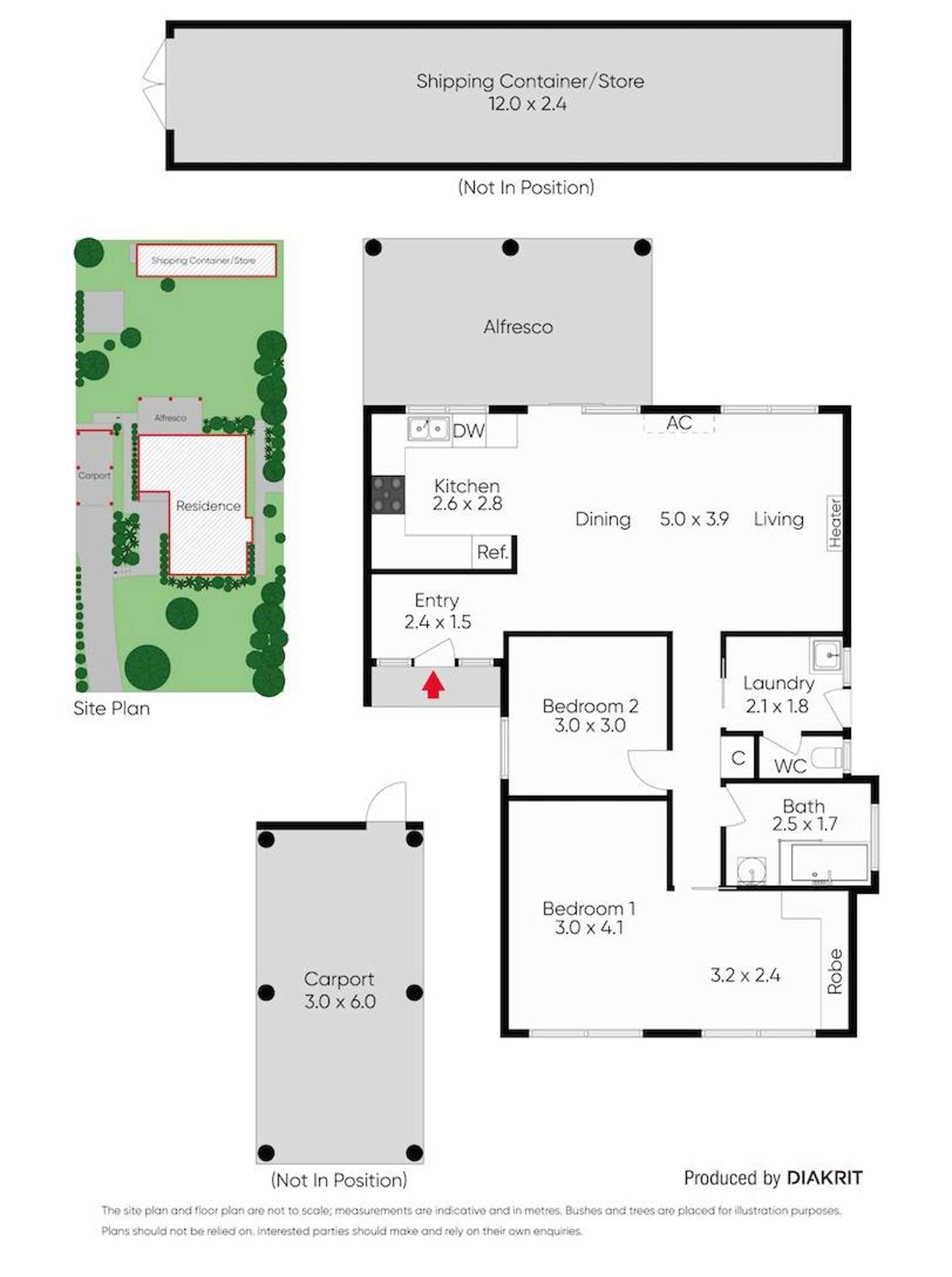 Floorplan of Homely house listing, 74 Lombardy Avenue, Dromana VIC 3936